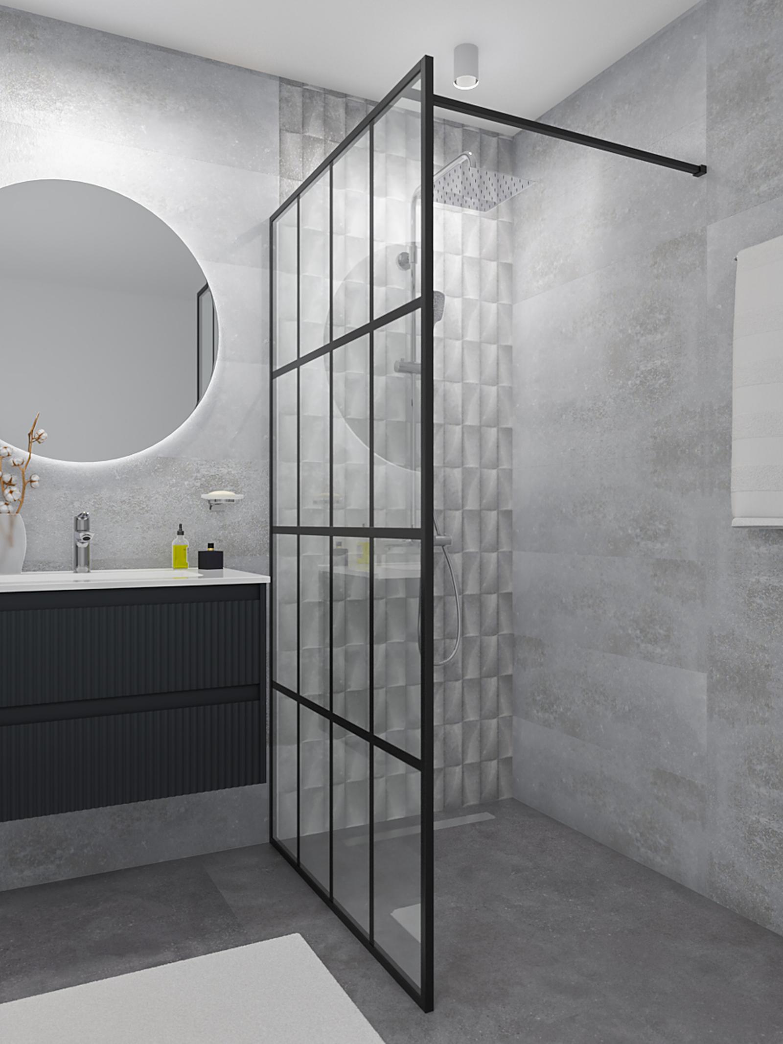 Covoras baie  Saniplast Samoa, antiderapant, alb, 60 x 90 cm