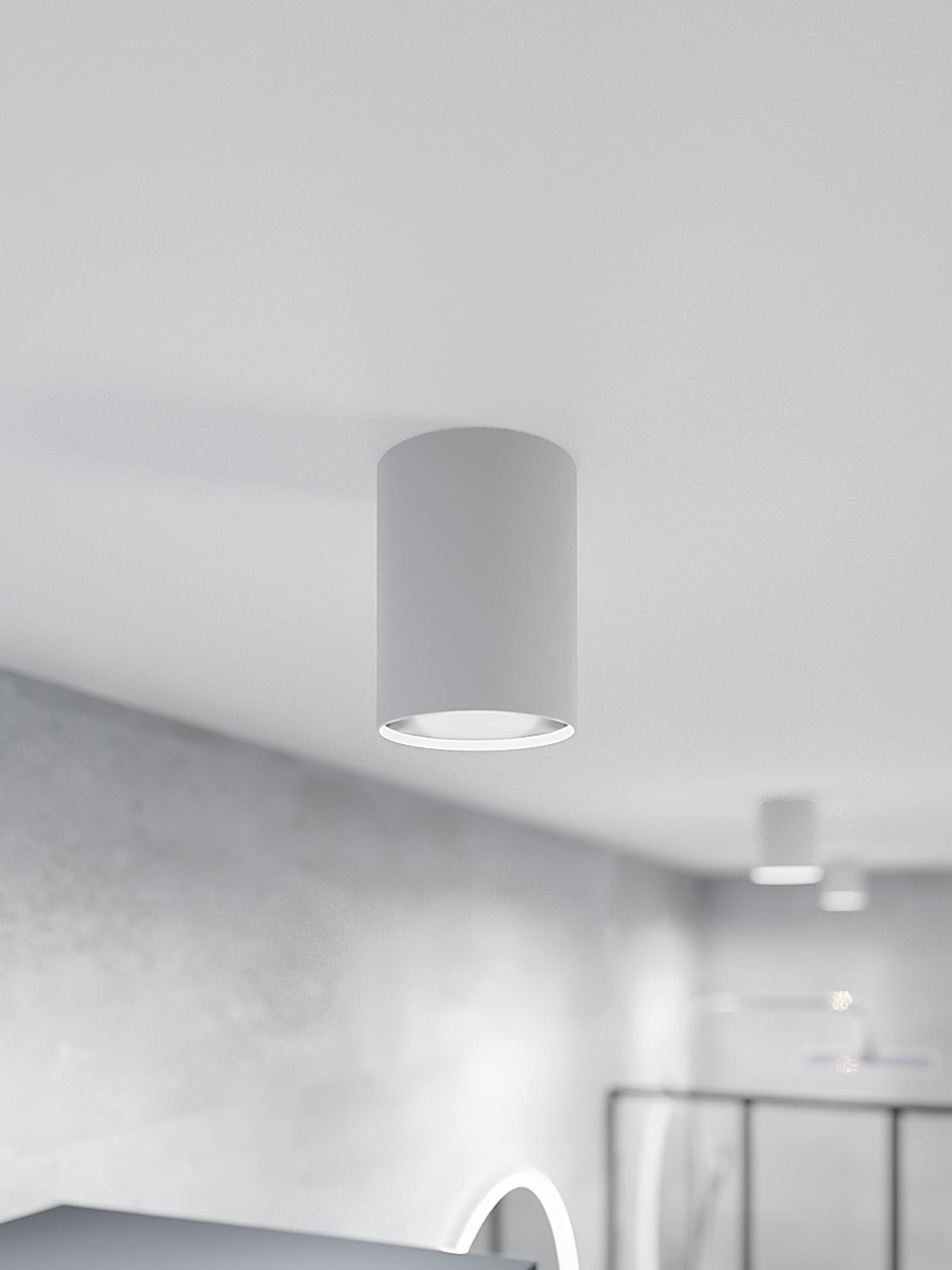 Spot LED pentru baie Lina KL171006, 9 W, lumina neutra, aparent, IP44, alb