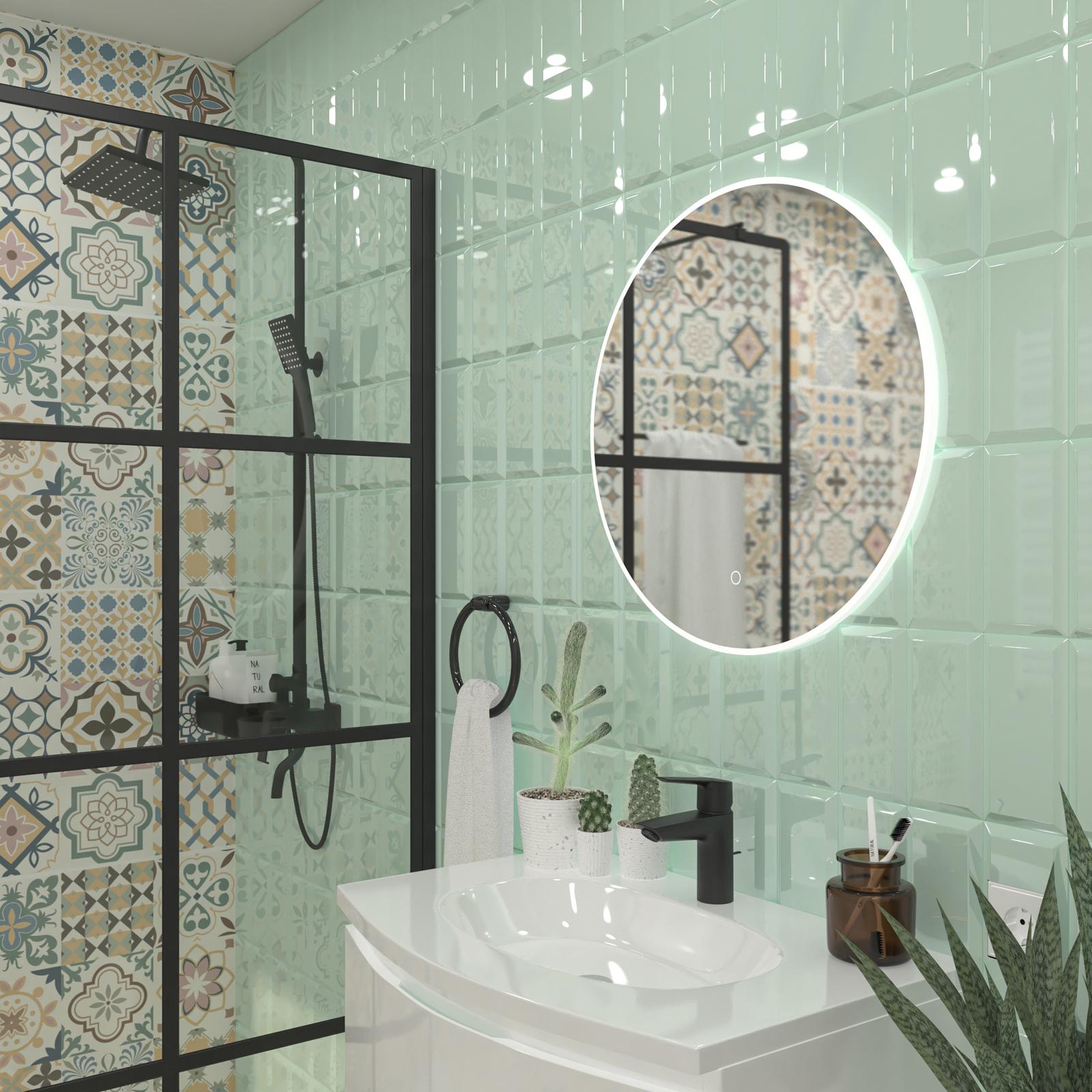 Baterie baie Grohe Start 235502432 montaj stativ, monocomanda, finisaj negru mat