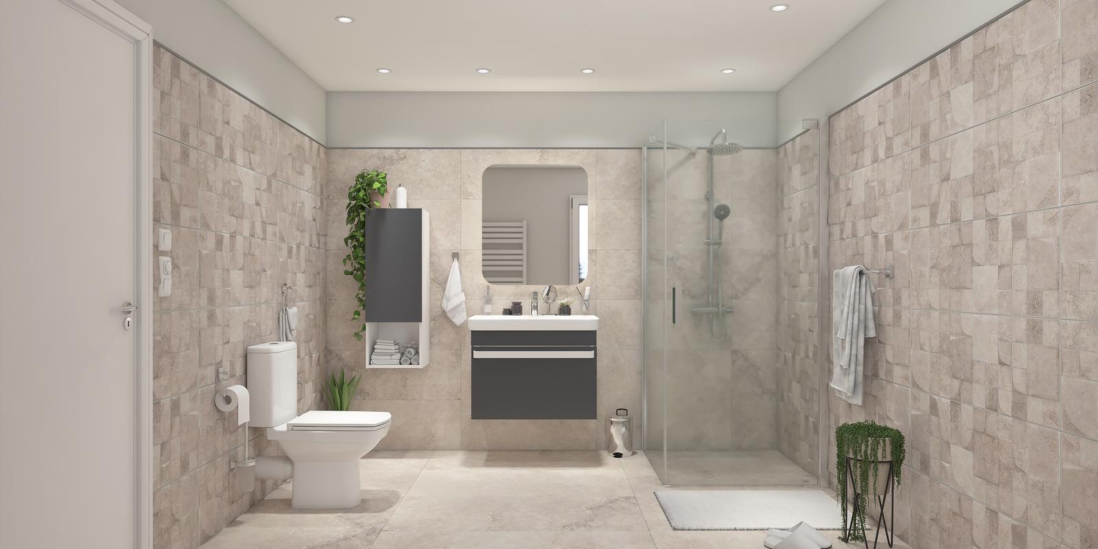 Model amenajare baie stil modern rockstone_1