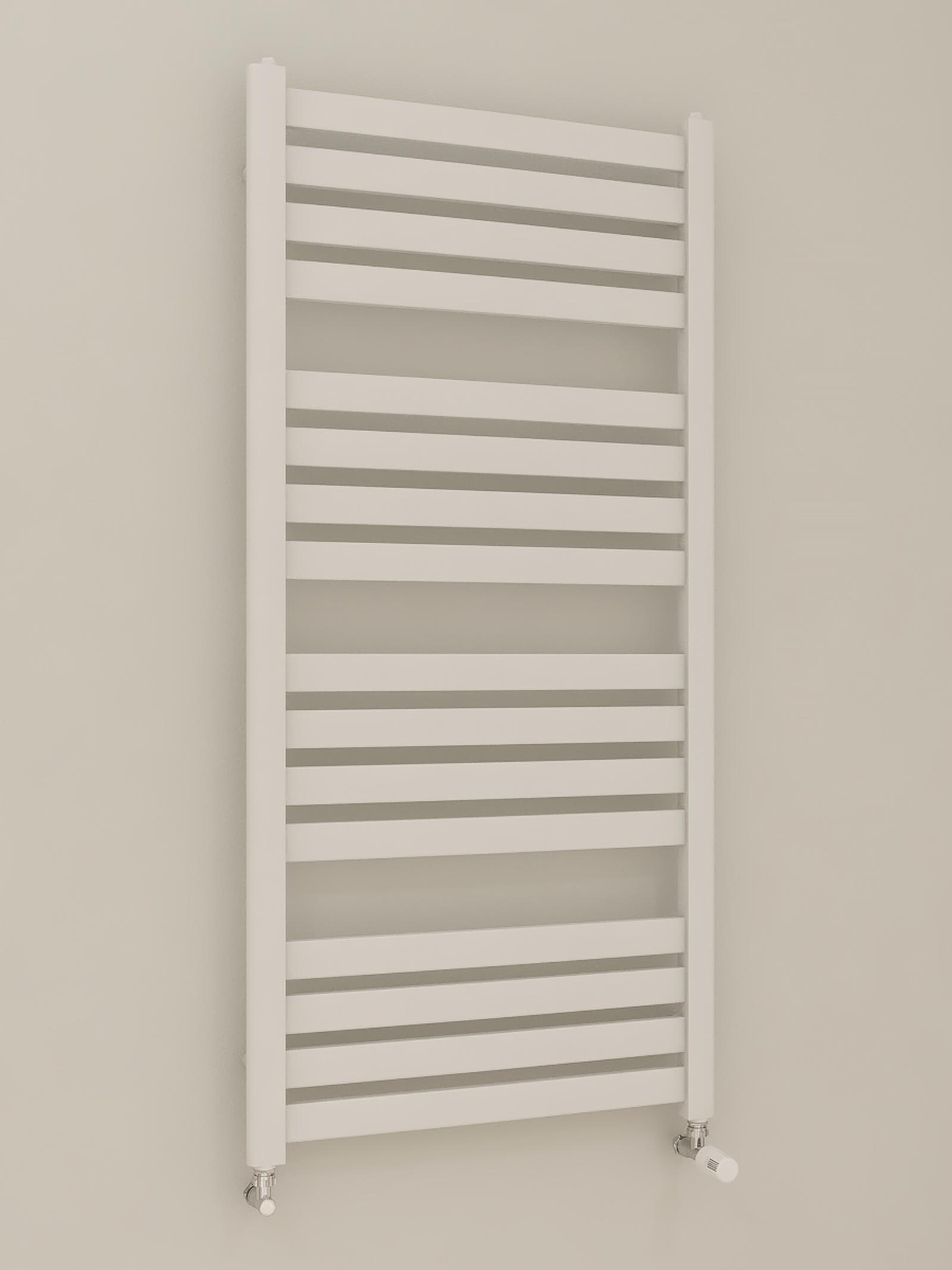 Calorifer baie Radox Scala, portprosop, drept, alb, 500 x 1200 mm + accesorii montaj