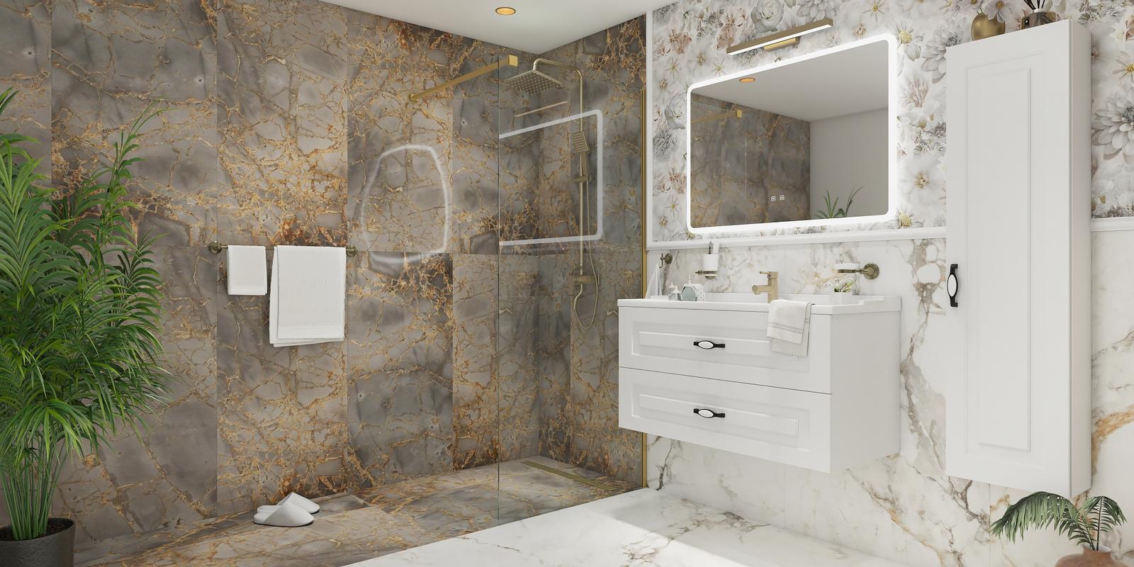 Model amenajare baie stil clasic loreal_2