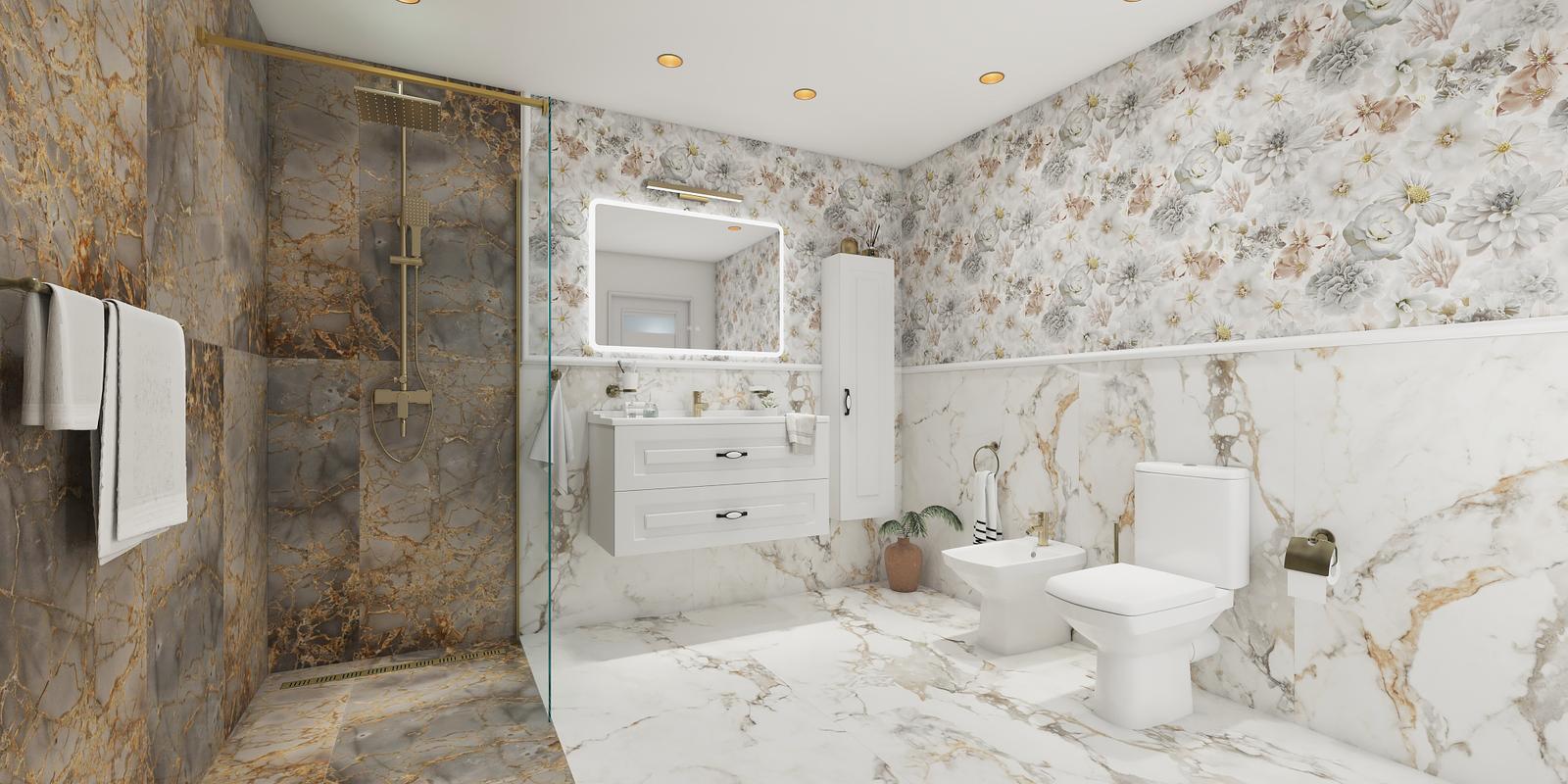 Model amenajare baie stil clasic loreal_3