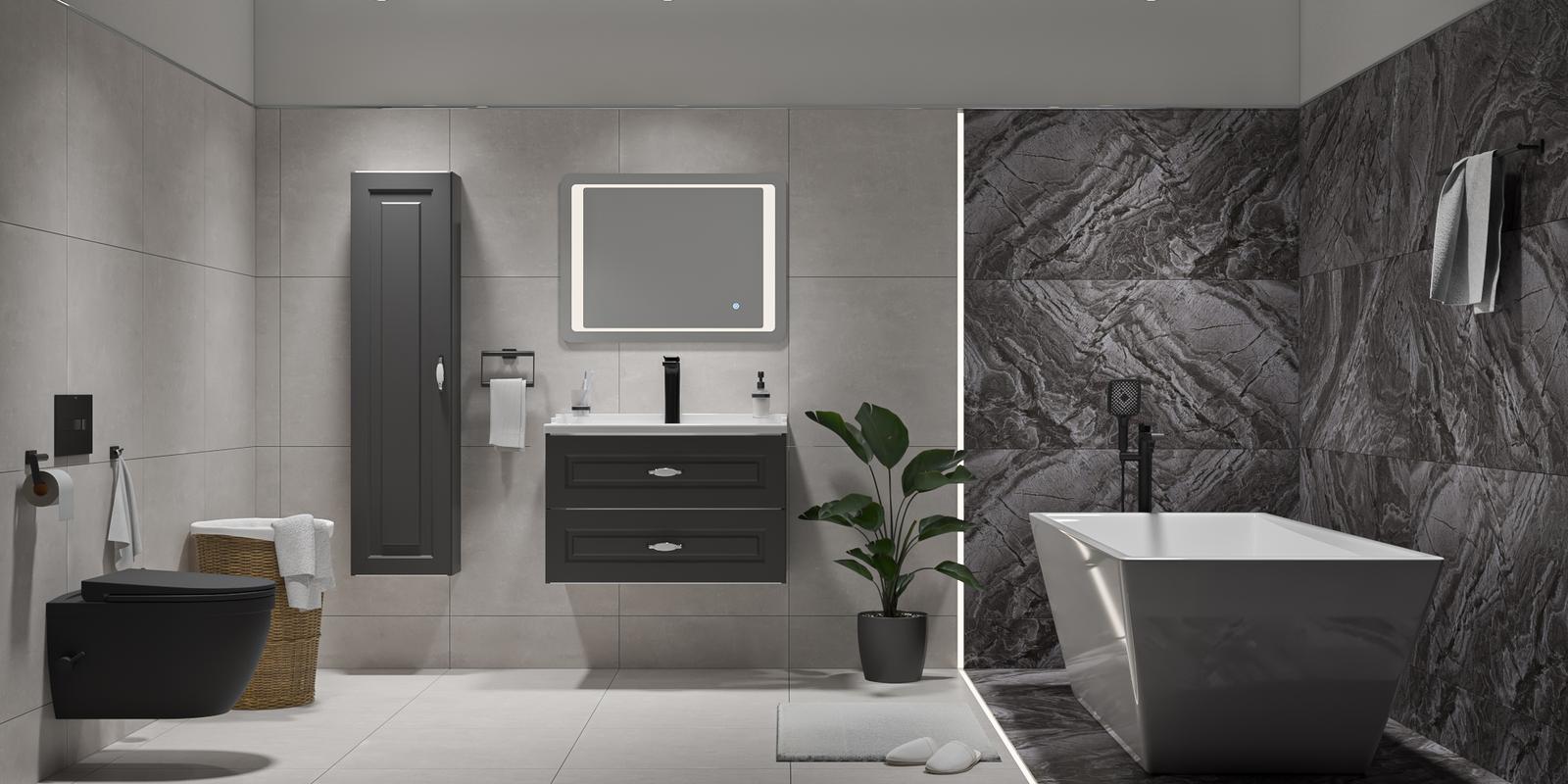 Model amenajare baie stil modern toronto_1 Model amenajare baie stil modern toronto_1