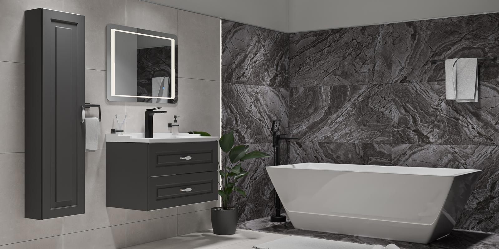 Model amenajare baie stil modern toronto_2 Model amenajare baie stil modern toronto_2