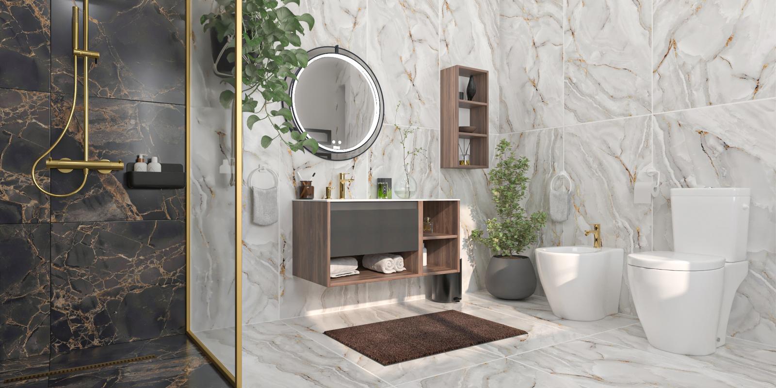 Model amenajare baie stil modern butterfly_1