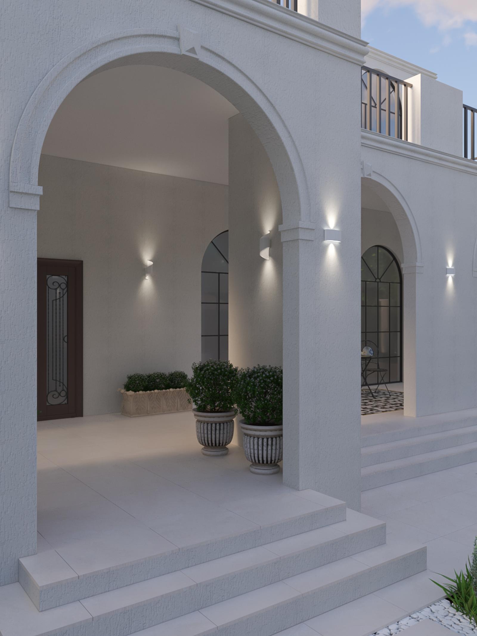 Cheie de bolta pentru grădină stil clasic kaamos Cheie de bolta decorativa NCB104, 200 x 170 x 100 mm