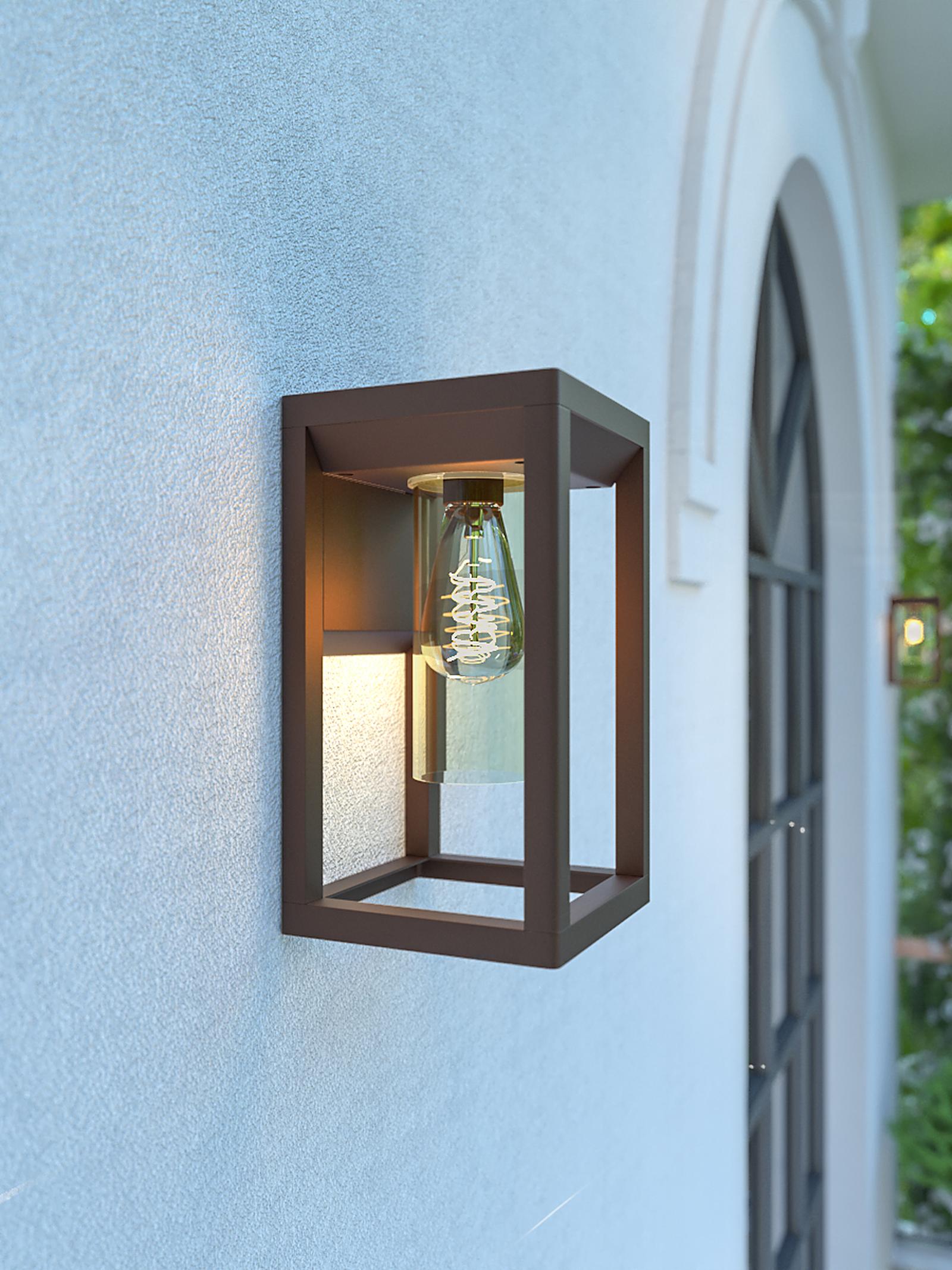 Aplica exterior Lagos 90521, 1 x E27, maro, modern