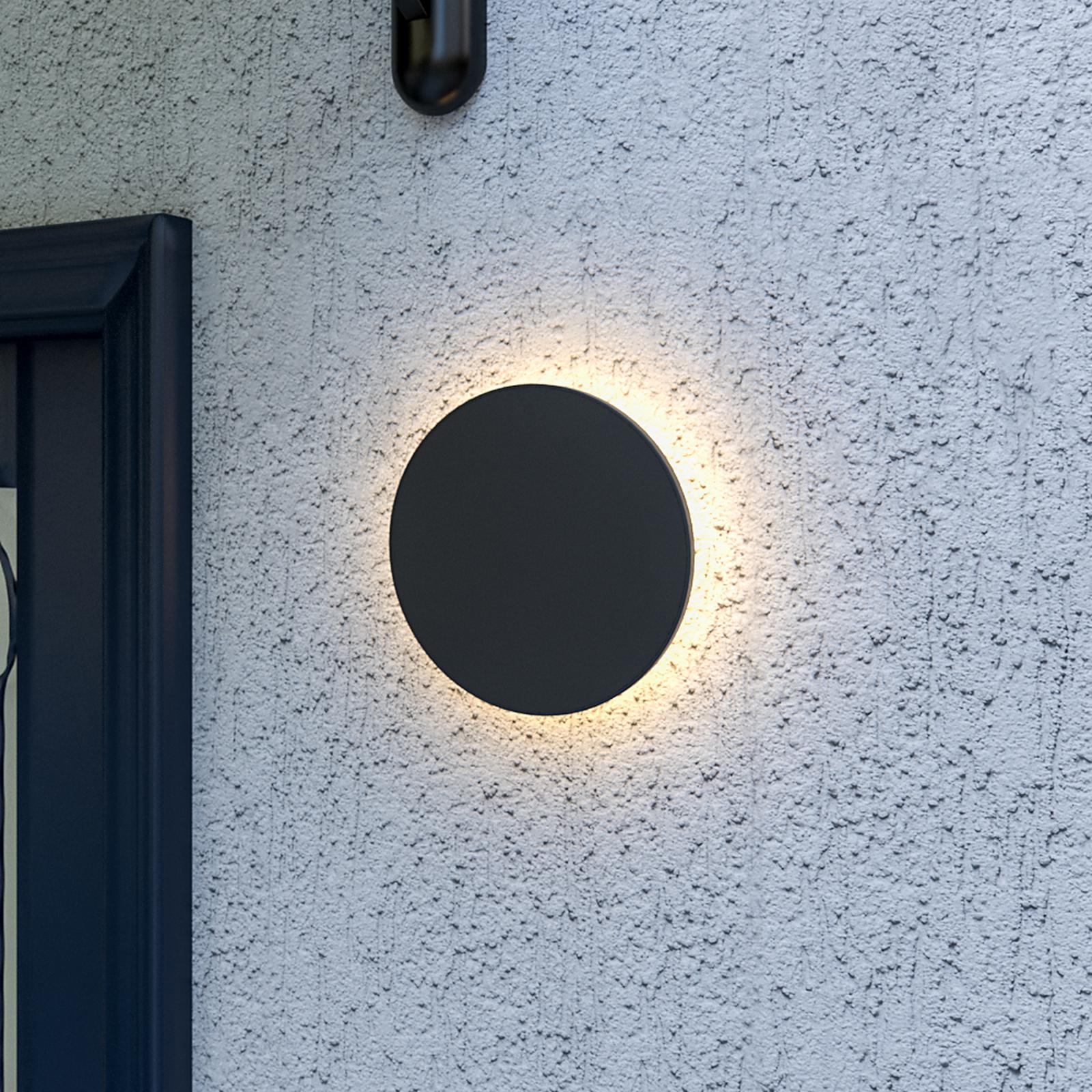 Aplica exterior cu LED Rust 77151, 15 W, 1500 lm, lumina calda / neutra / rece, negru, modern