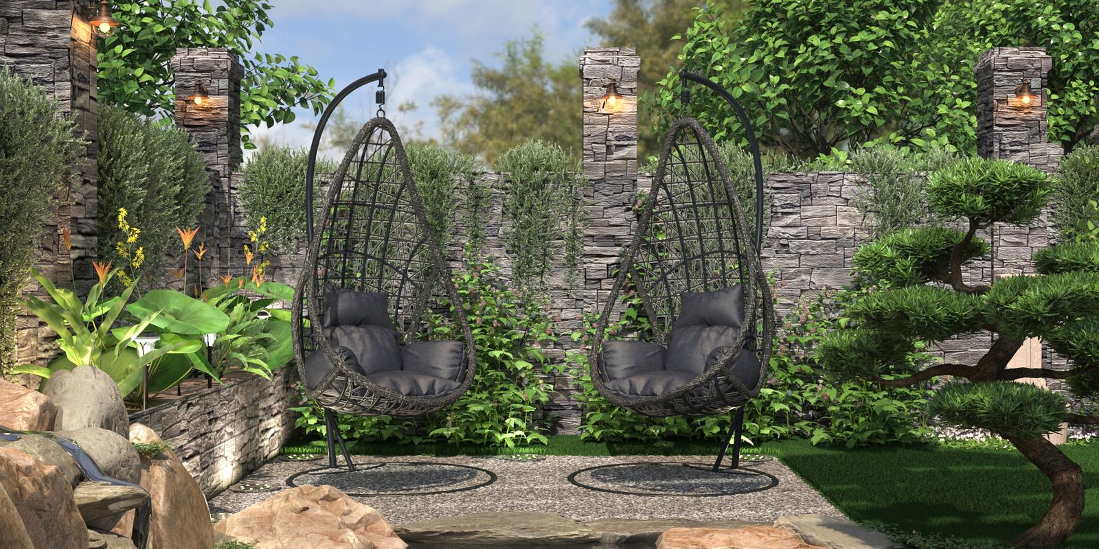 Model amenajare grădină stil modern laguna_3