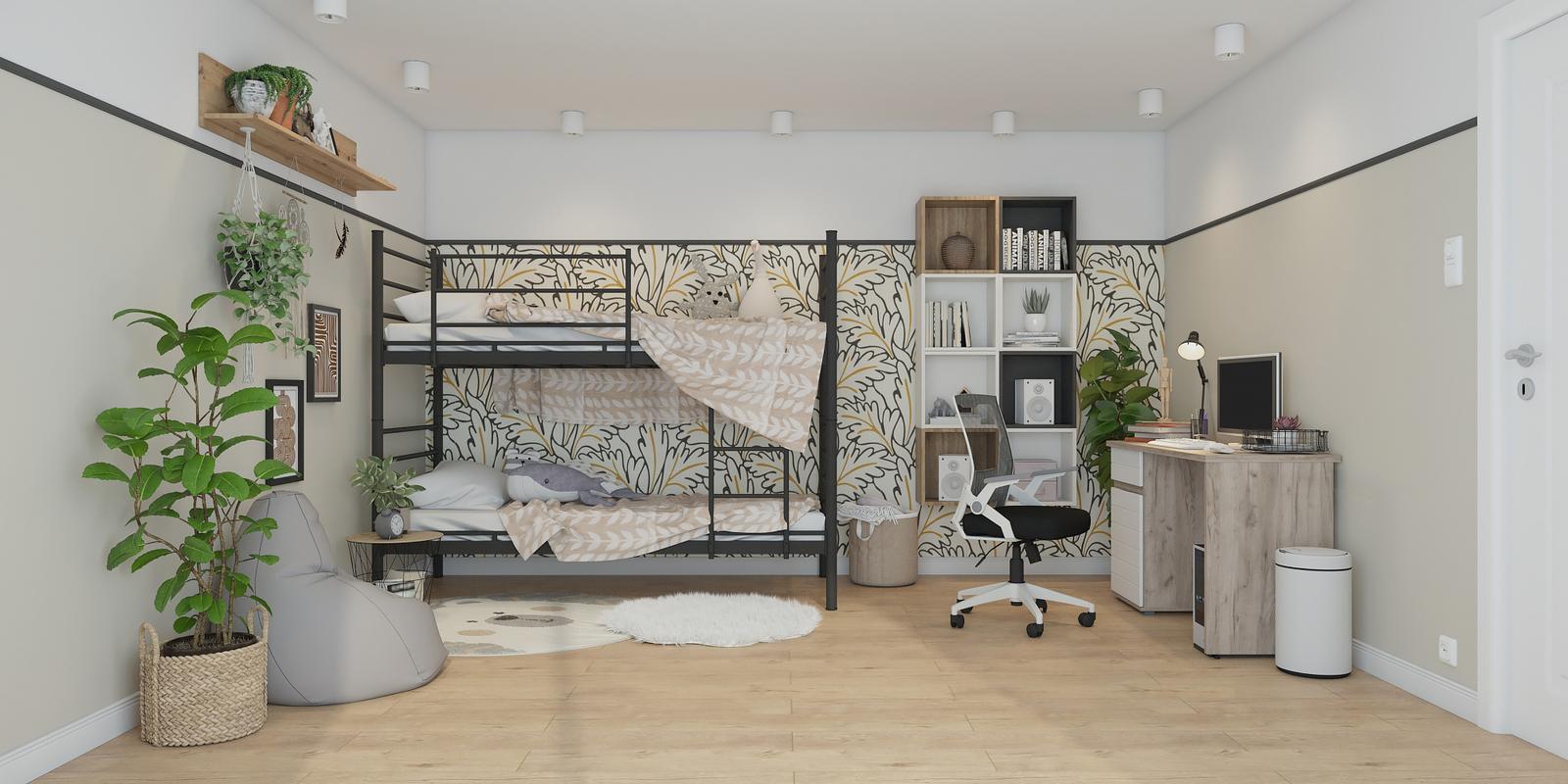 Model amenajare cameră tineret stil modern vivi