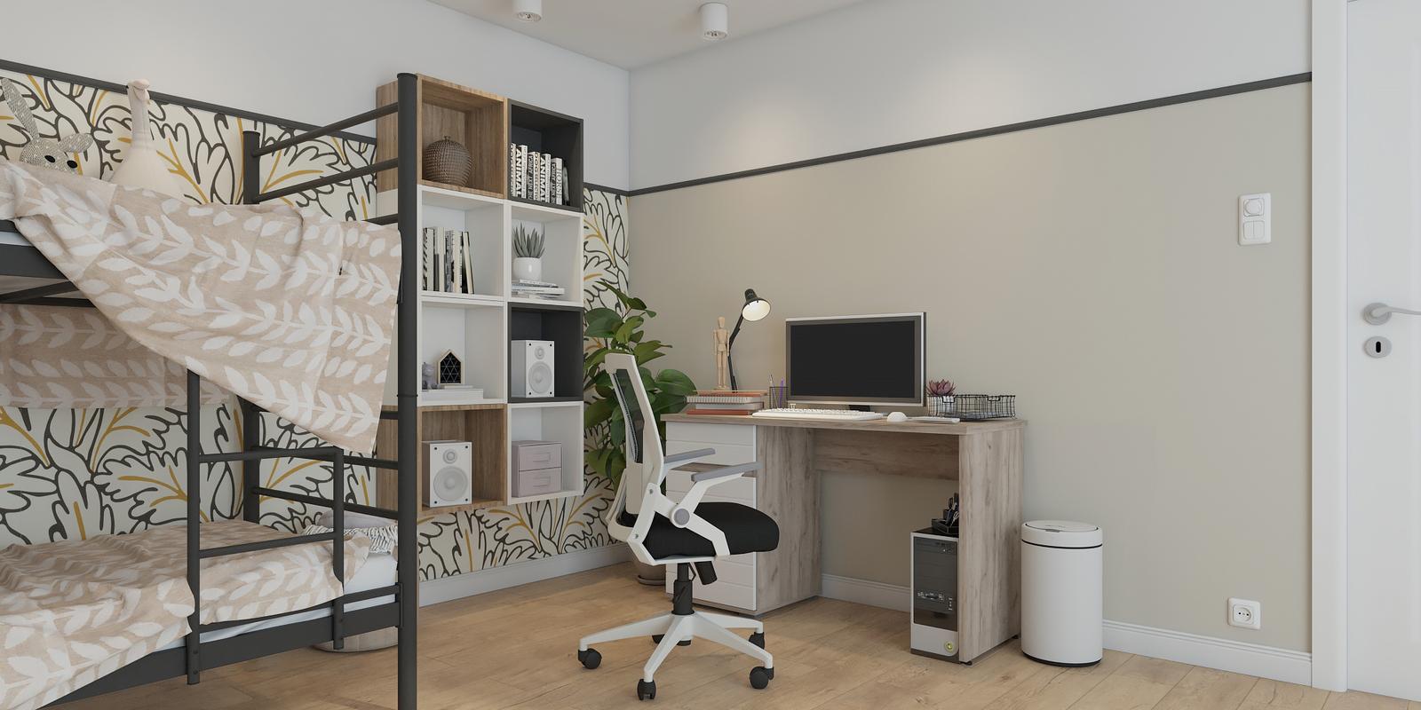 Model amenajare cameră tineret stil modern vivi_3 Model amenajare cameră tineret stil modern vivi_3