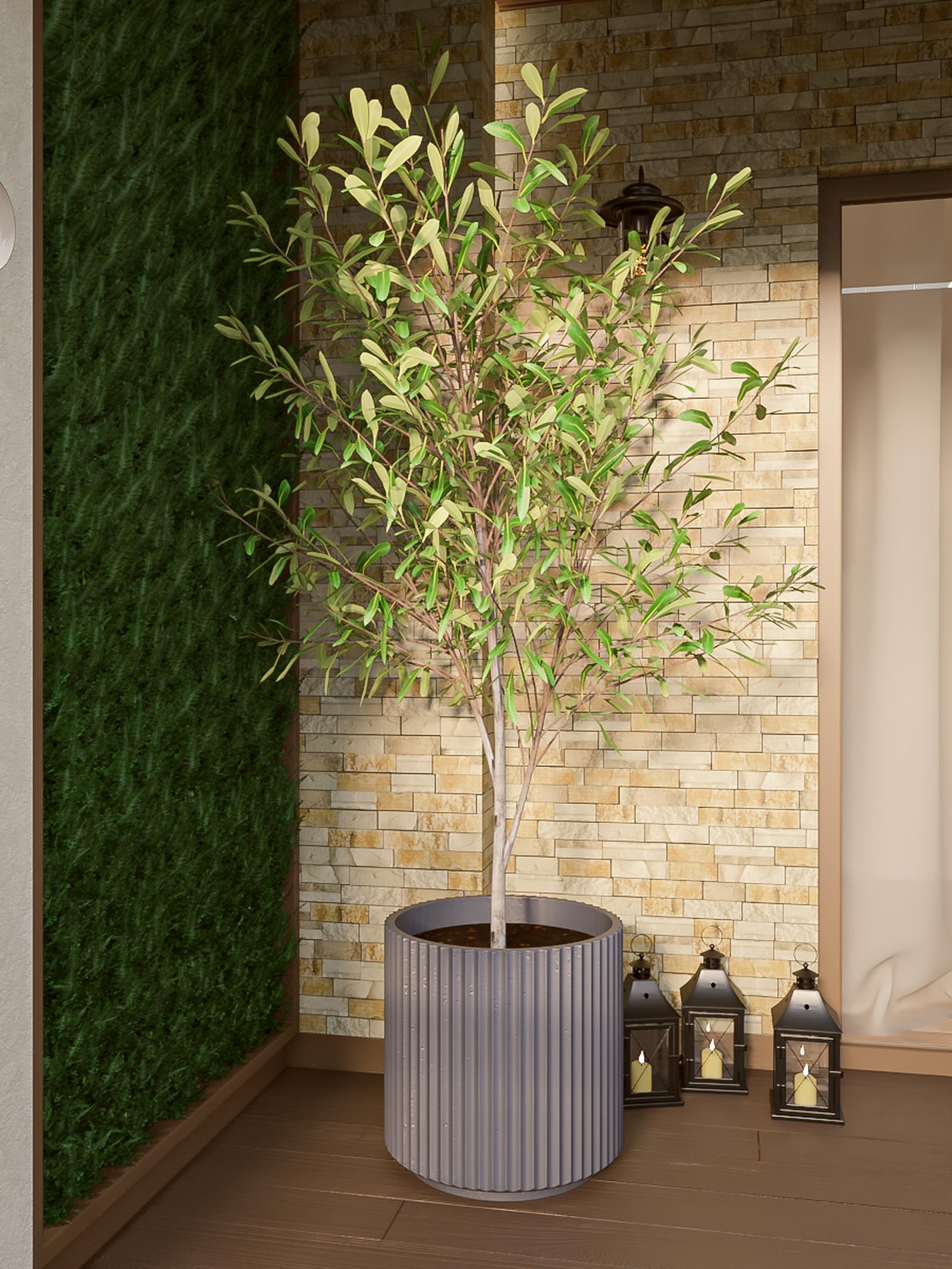 Pardoseala D WPC pentru balcon stil modern alexander Pardoseala D WPC coextrus, 140 x 23 x 2400 mm, wenge