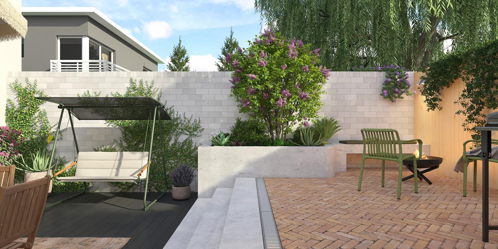 Model amenajare grădină stil modern zion_2