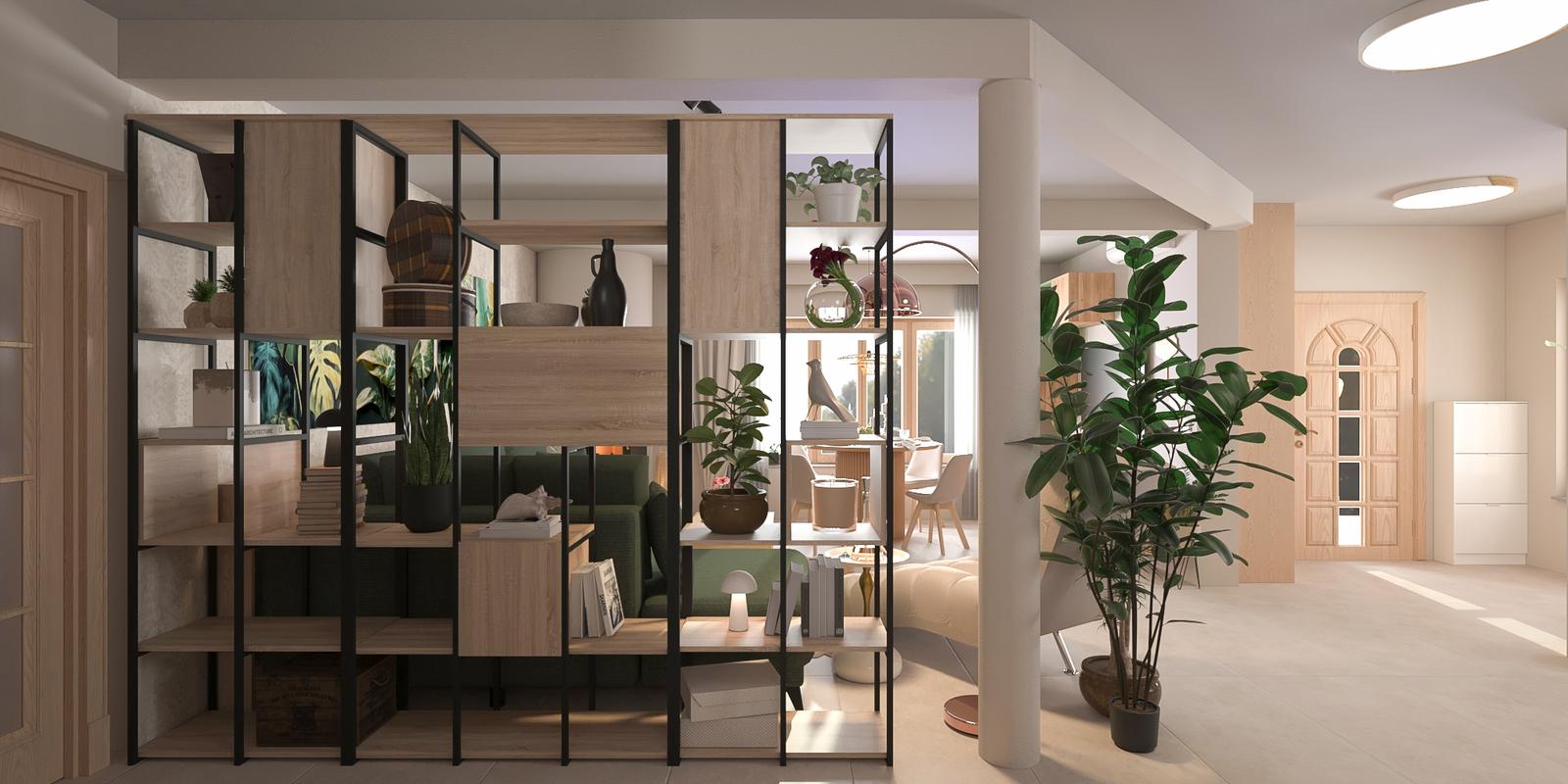 Model amenajare living stil modern evergreen_4