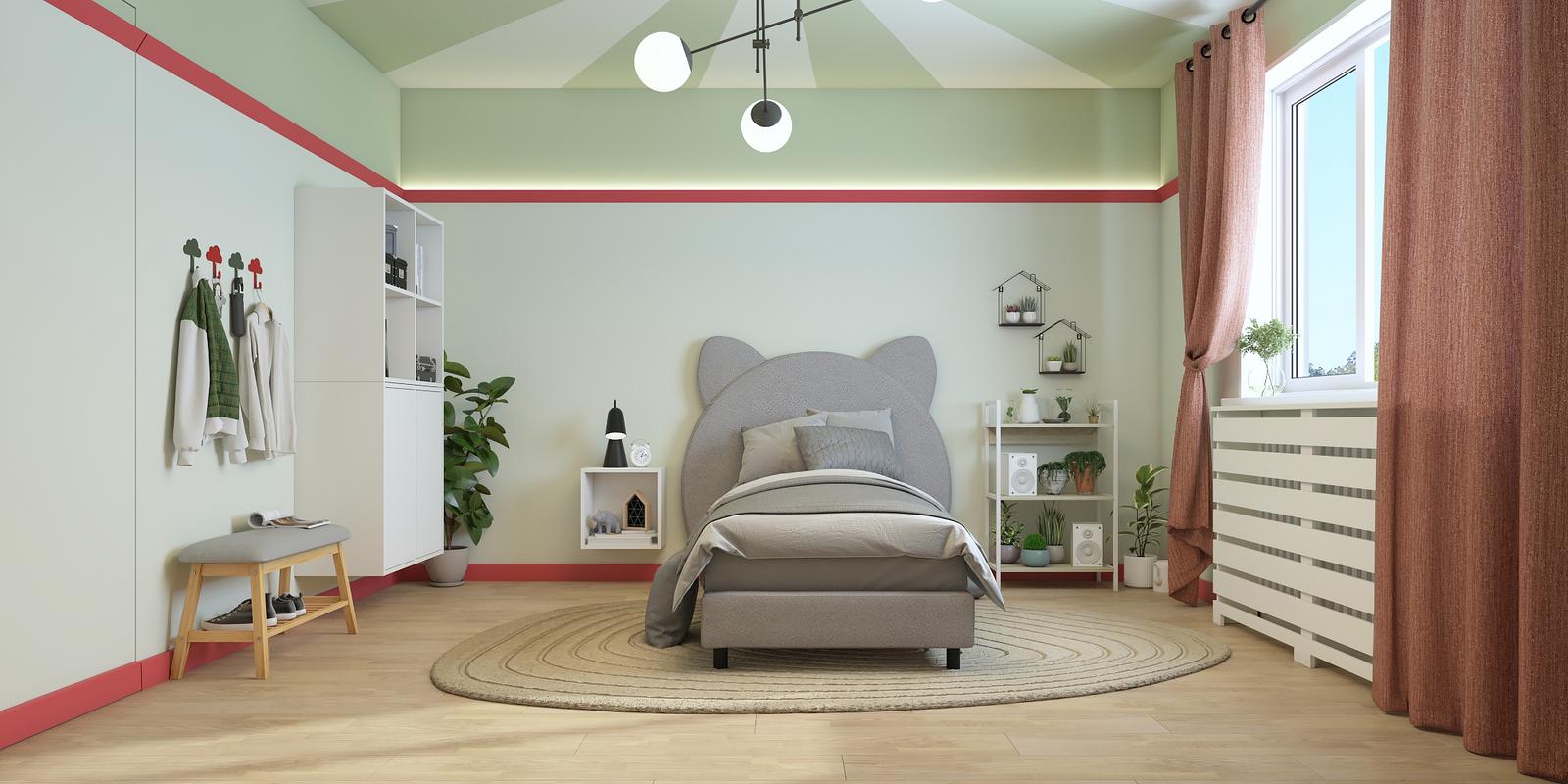 Model amenajare cameră tineret stil modern chapiteau_1 Model amenajare cameră tineret stil modern chapiteau_1