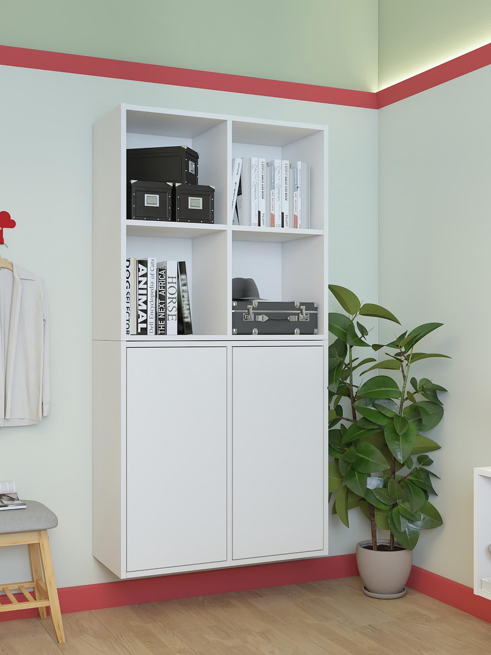 Cornisa decorativa pentru cameră tineret stil modern chapiteau Cornisa decorativa polimer dur IL4, modern, alb, 200 x 3.6 x 6 cm