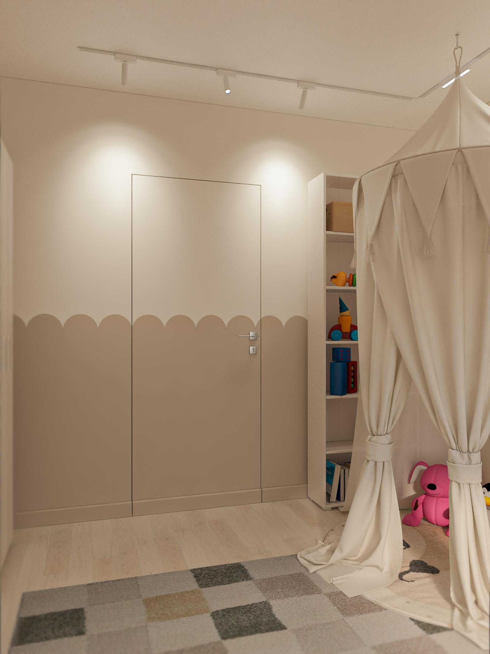 Usa de interior celulara din MDF Megadoor Filomuro, cu toc ascuns din aluminiu, nevopsita, stanga / dreapta, 98 x 214 cm