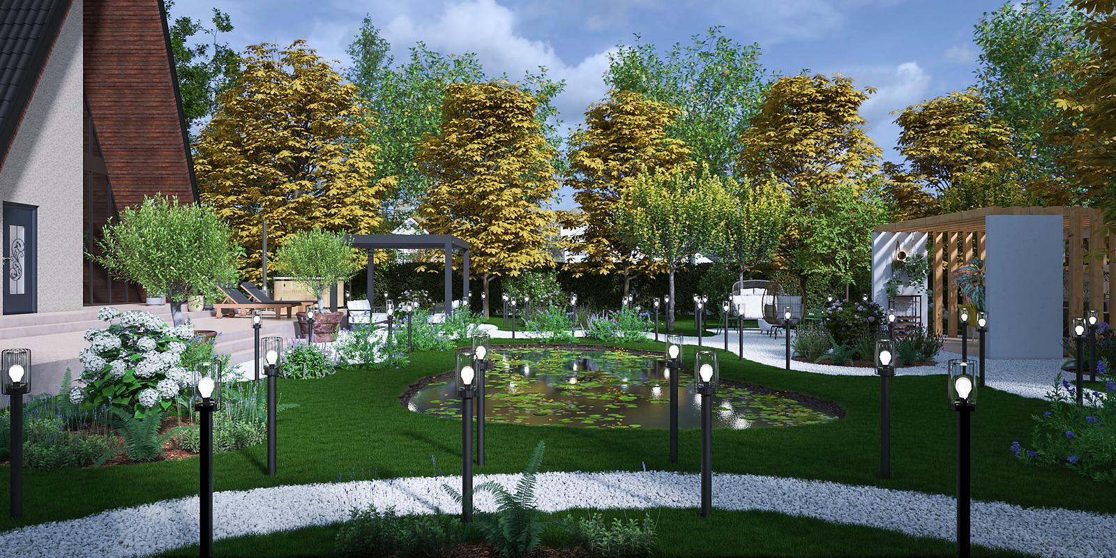 Model amenajare grădină stil modern carvalho_2