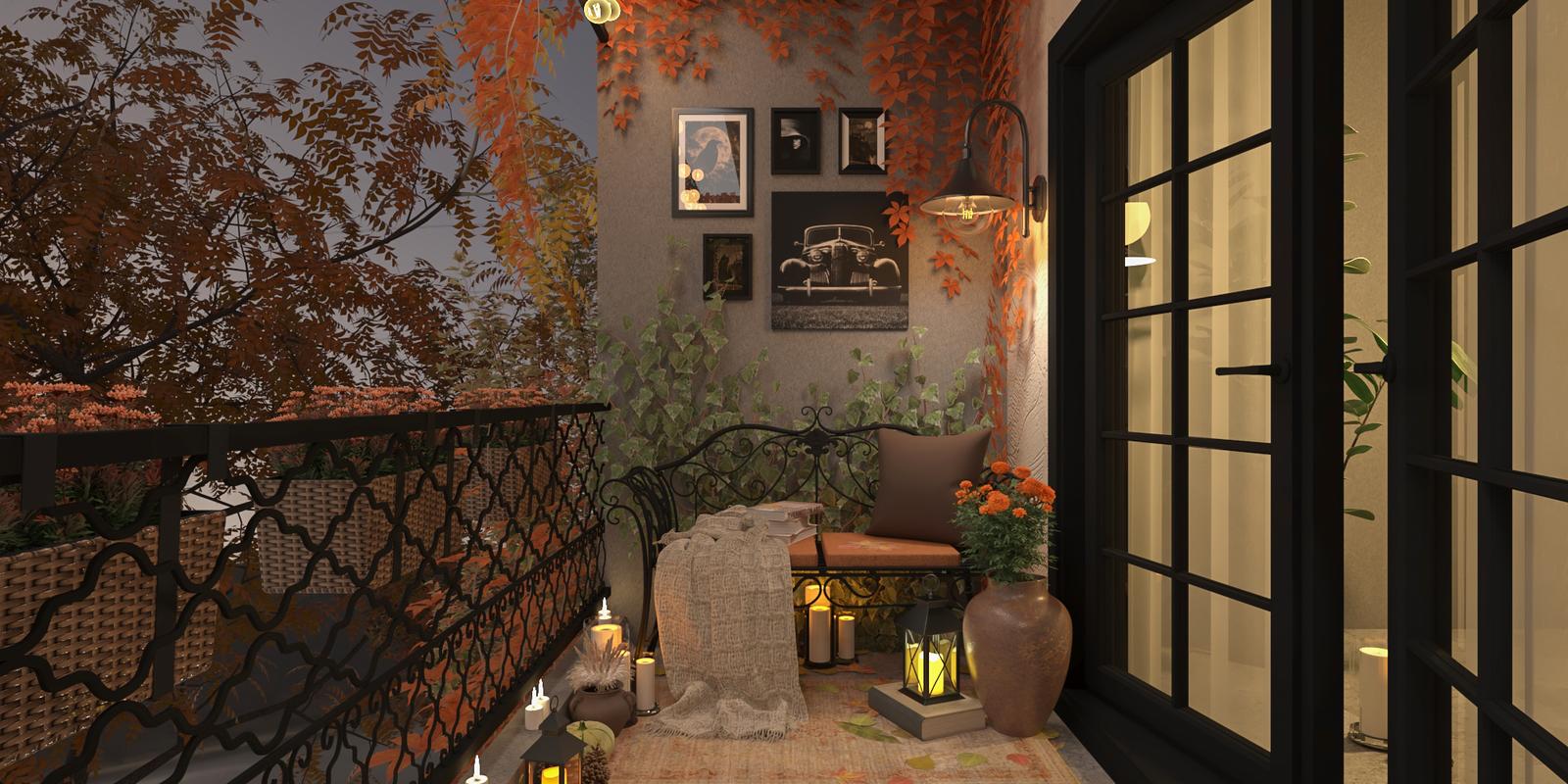 Model amenajare balcon stil clasic autumn reverie_4