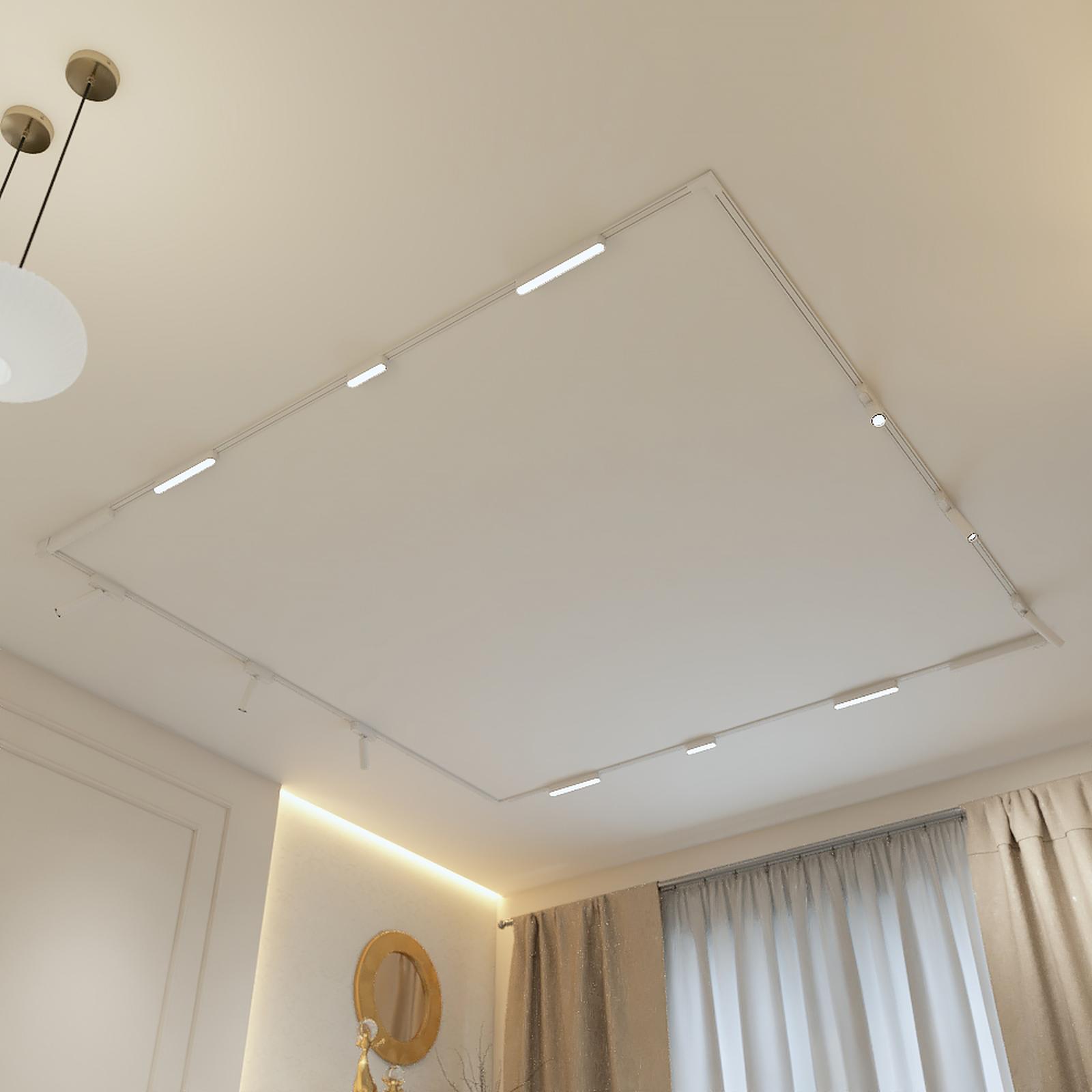 Proiector LED Track Lights KL181009, 7W, lumina neutra 4000K, IP20, alb