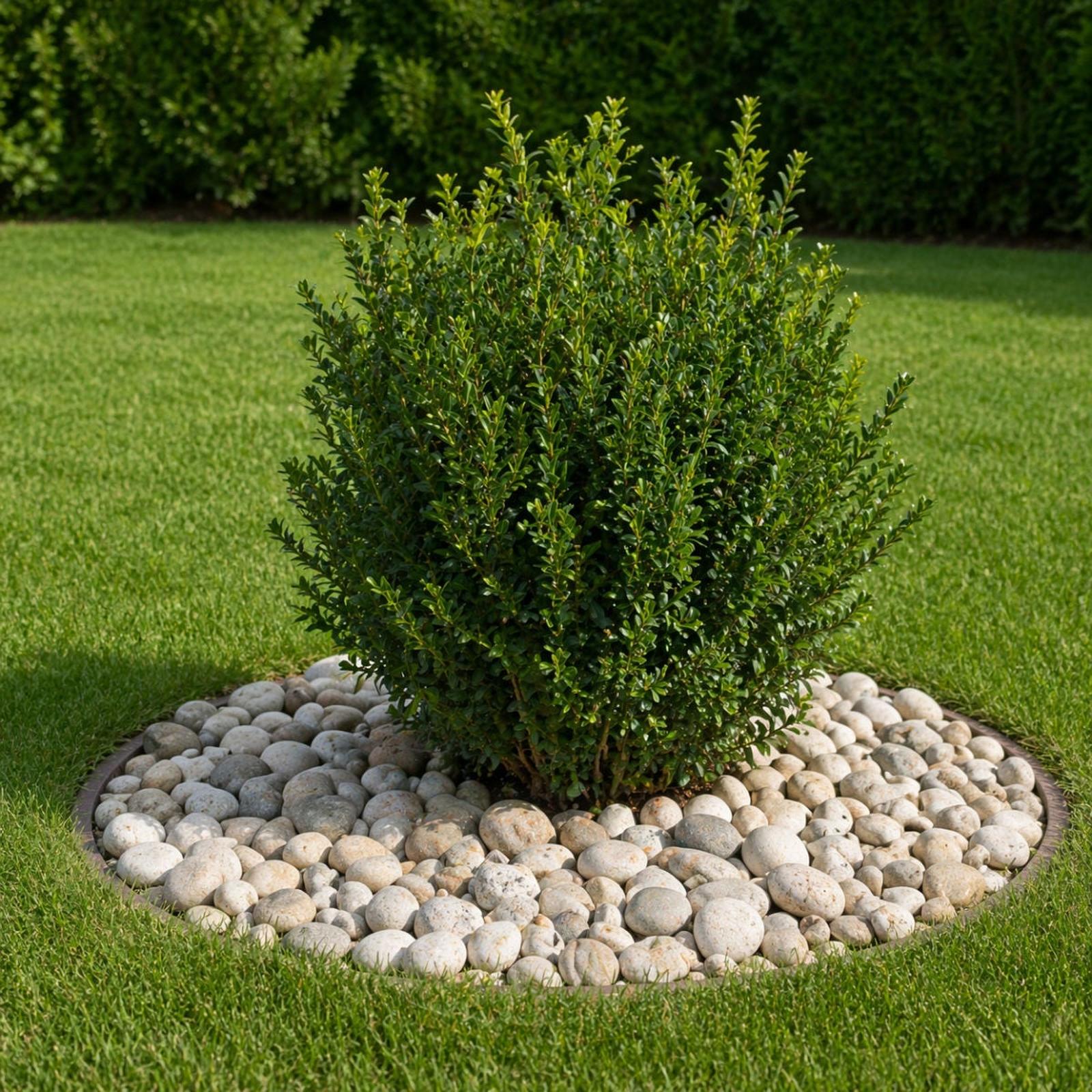 Arbust ornamental Buxus sempervirens H 25 cm D 9 cm