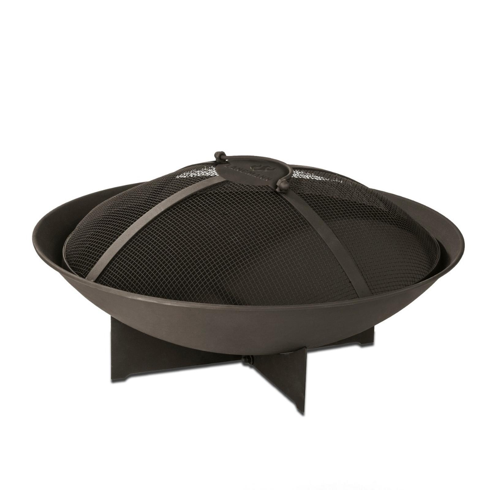 Semineu exterior Landmann 03313, otel, rotund, 60 x 35 cm