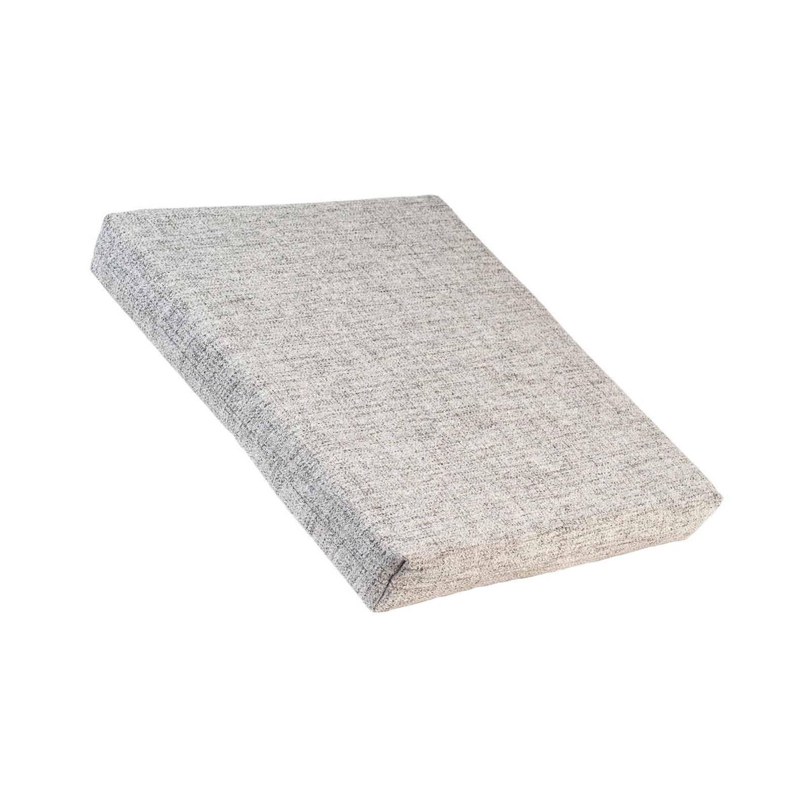 Perna scaun impermeabila 18, poliester + burete, gri, 40 x 40 cm