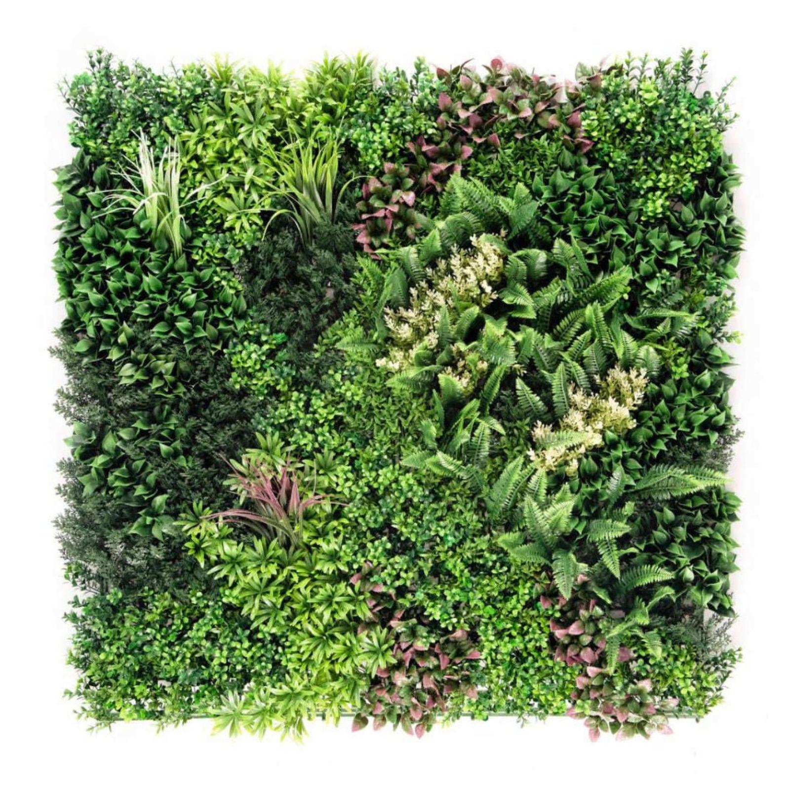 Gard viu artificial / paravan cu frunze imitatie gard viu, Versay, Hera B, verde, 100 x 100 cm