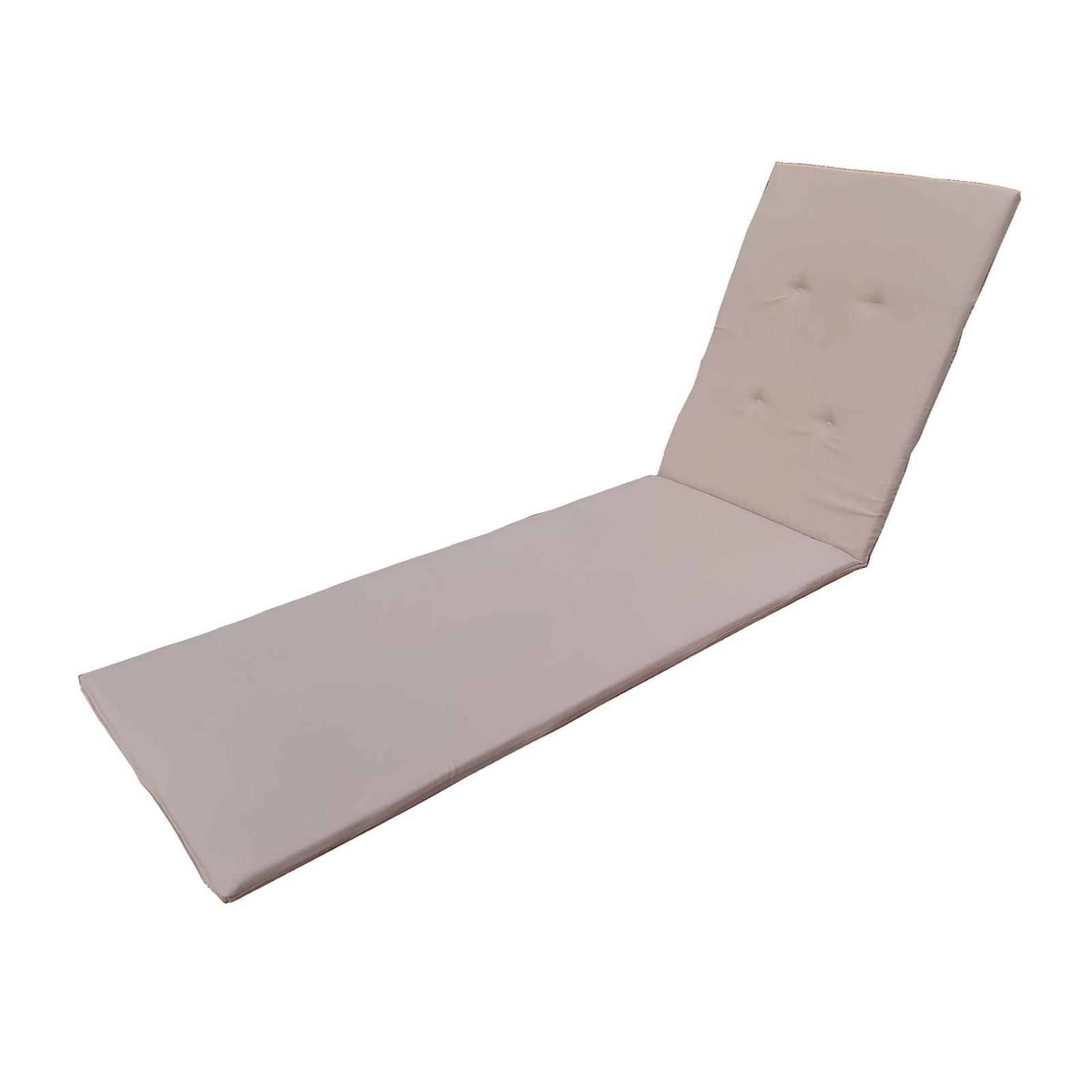 Saltea/perna sezlong Confort, mocca, 190 x 56 x 3 cm