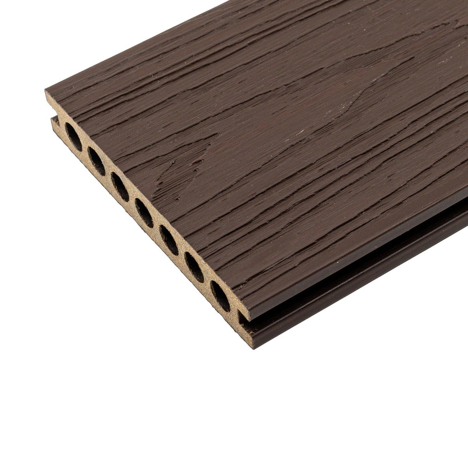 Pardoseala D WPC coextrus, 140 x 23 x 2400 mm, wenge