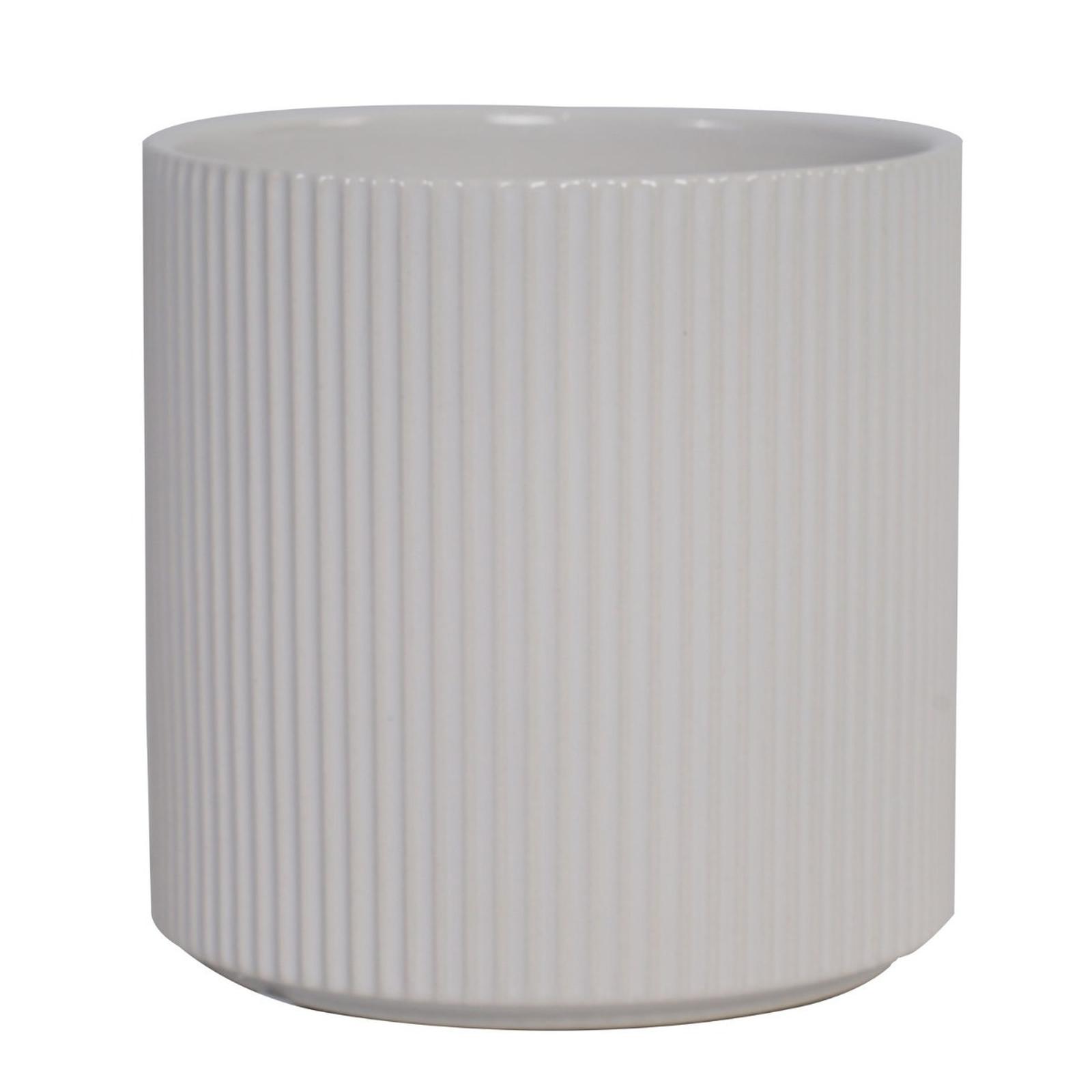 Ghiveci ceramic, interior, rotund, alb lucios, 16 x 16 cm, Versay Ghiveci ceramic, interior, rotund, alb lucios, 16 x 16 cm, Versay