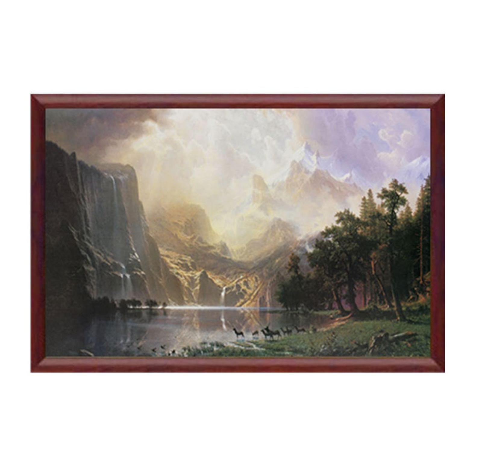 Tablou TI01876, peisaj, canvas + rama MDF, 50 x 70 cm