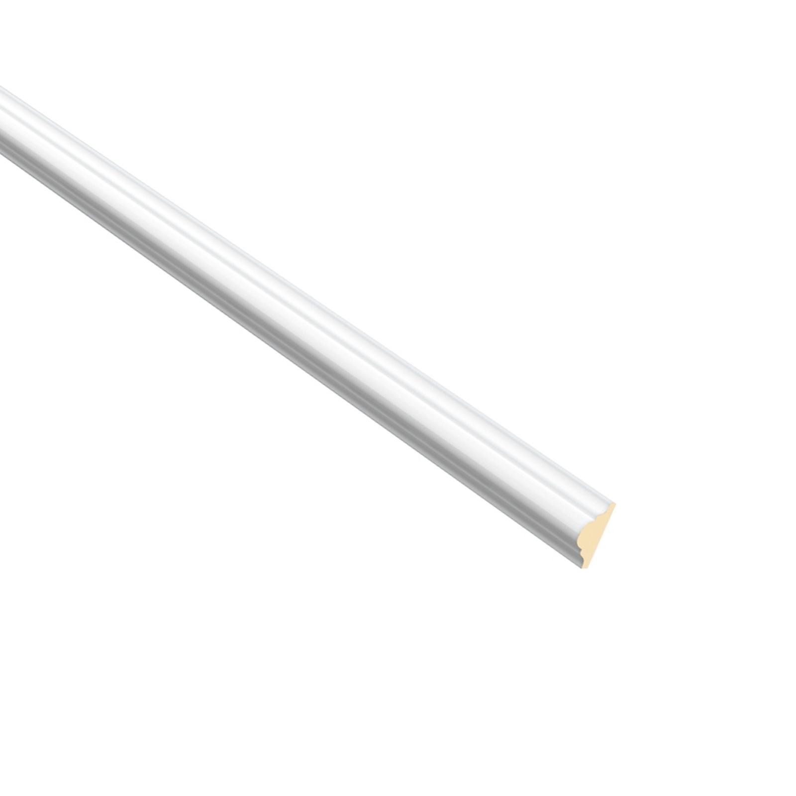 Brau decorativ poliuretan Z10, clasic, alb, 200 x 4 x 2 cm
