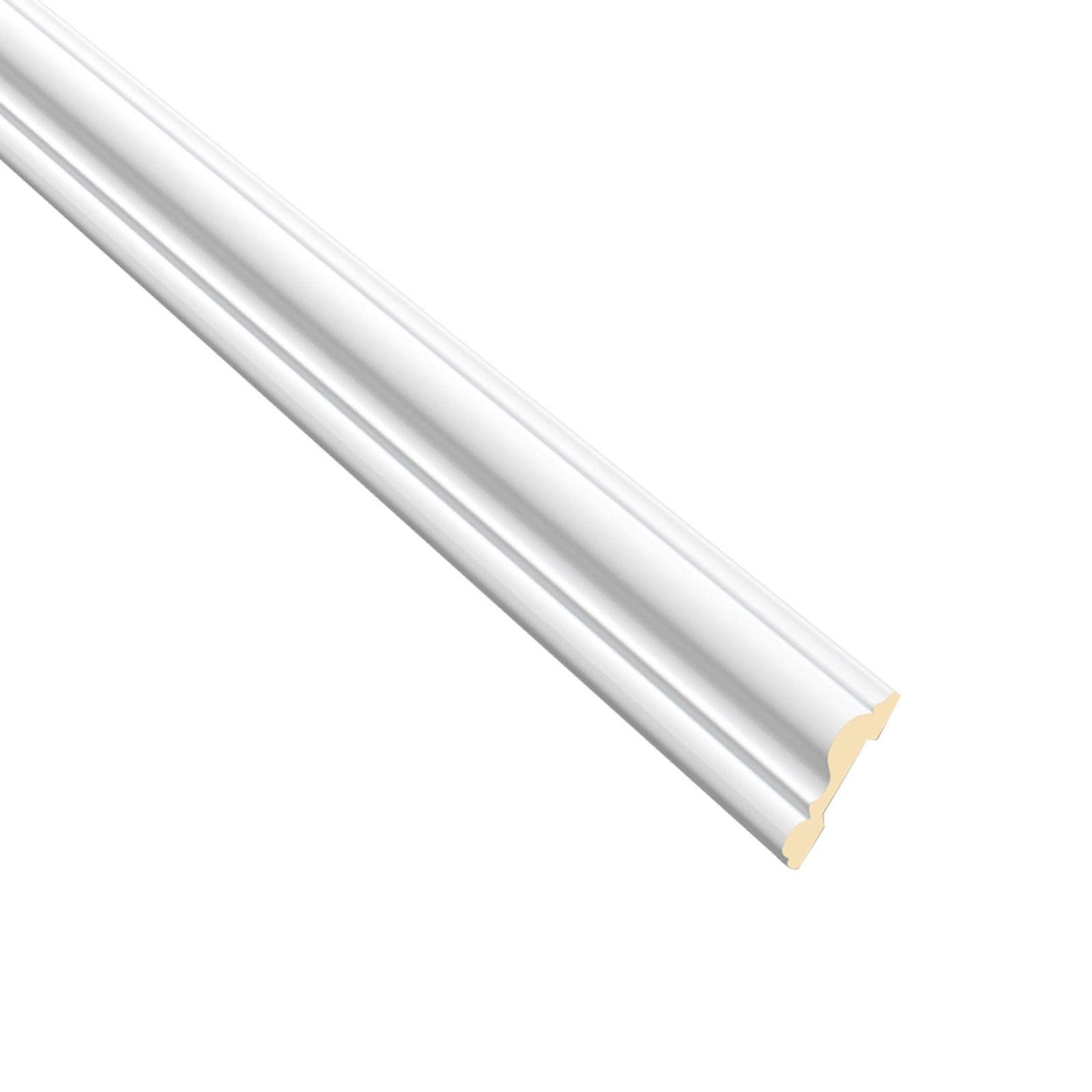 Brau decorativ poliuretan Z13, clasic, alb, 200 x 8 x 2 cm
