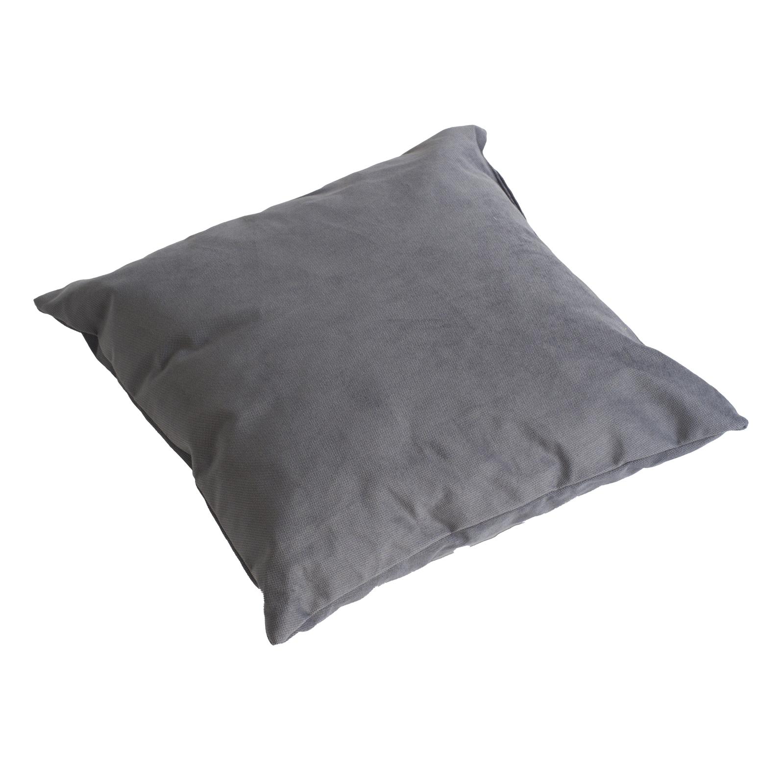 Perna decorativa Hazan 69, poliester, gri, 43 x 43 cm