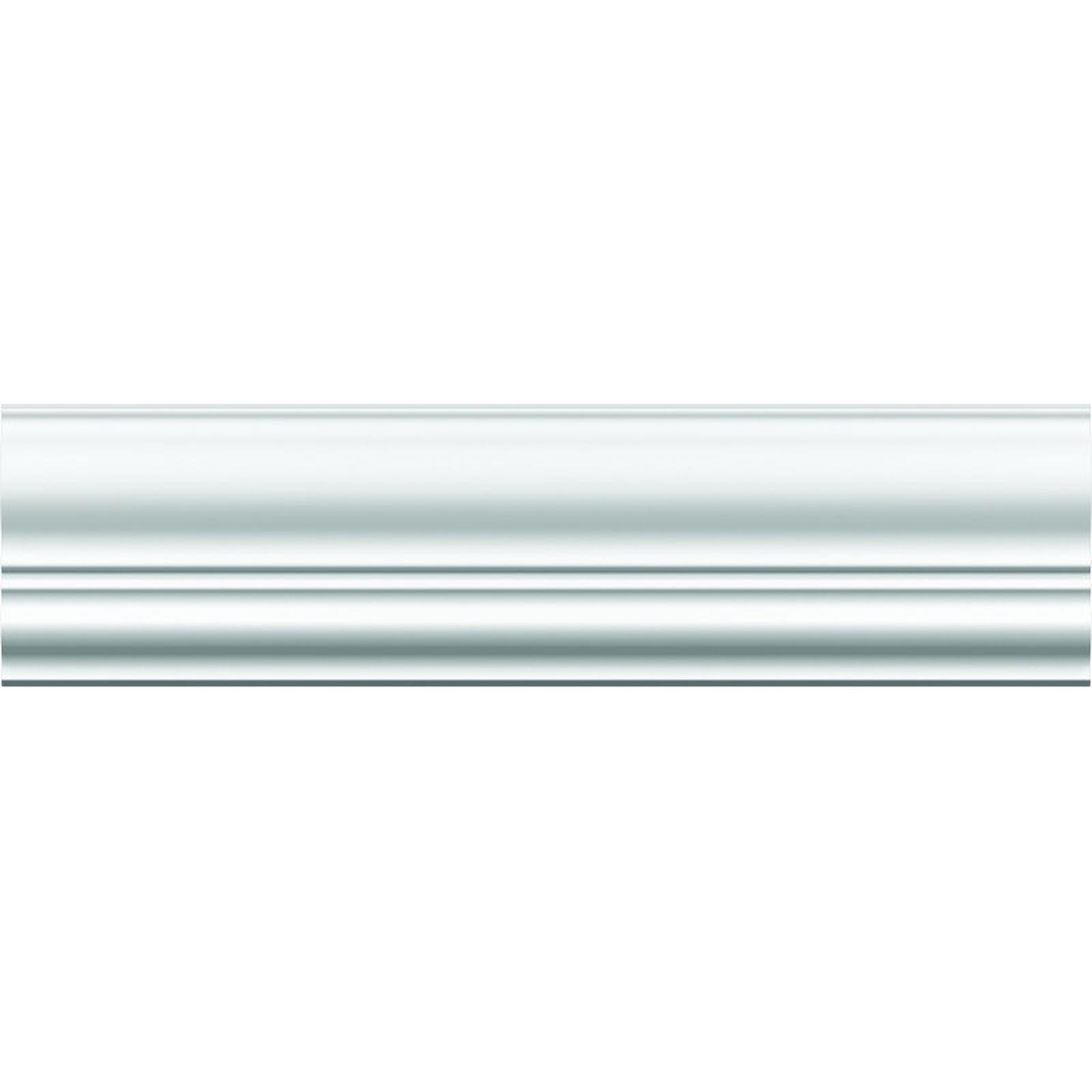 Bagheta decorativa polistiren BG-LX155, clasic, alb, 200 x 14.5 x 15.5 cm
