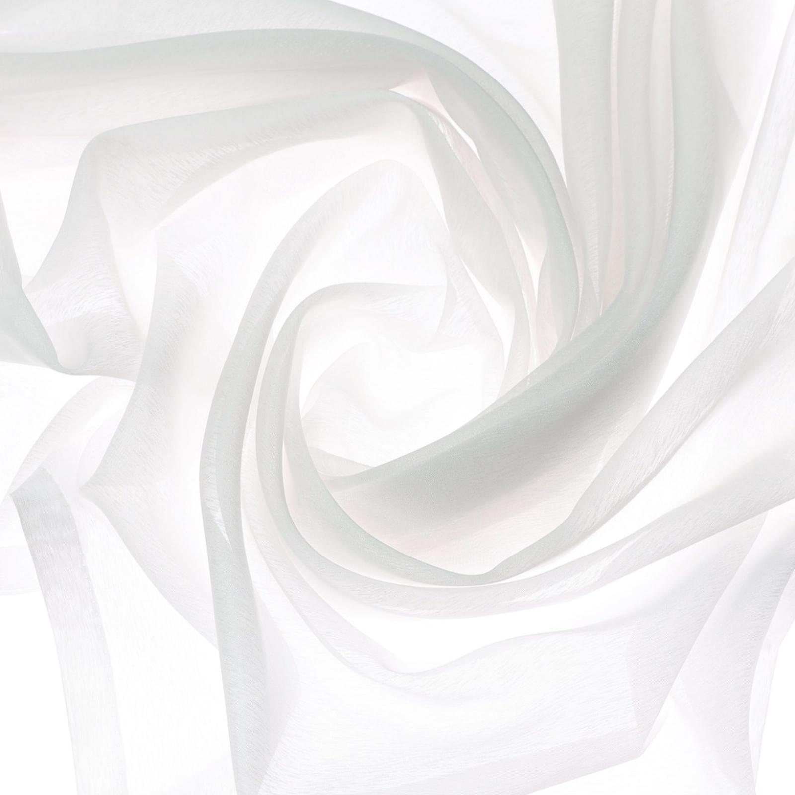 Perdea Zorlu, WLB 15749, poliester, alb, H 295 cm