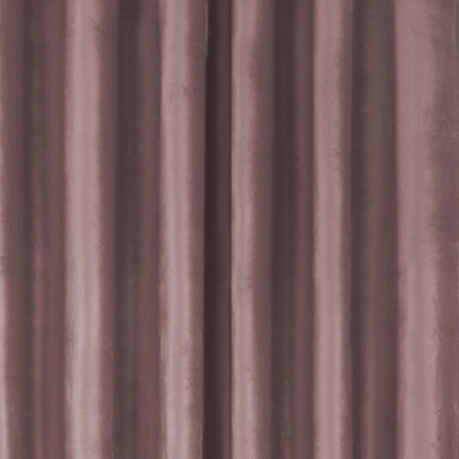 Draperie Atria Velvet Amelie, catifea, roz pudra, semiopac, H 280 cm