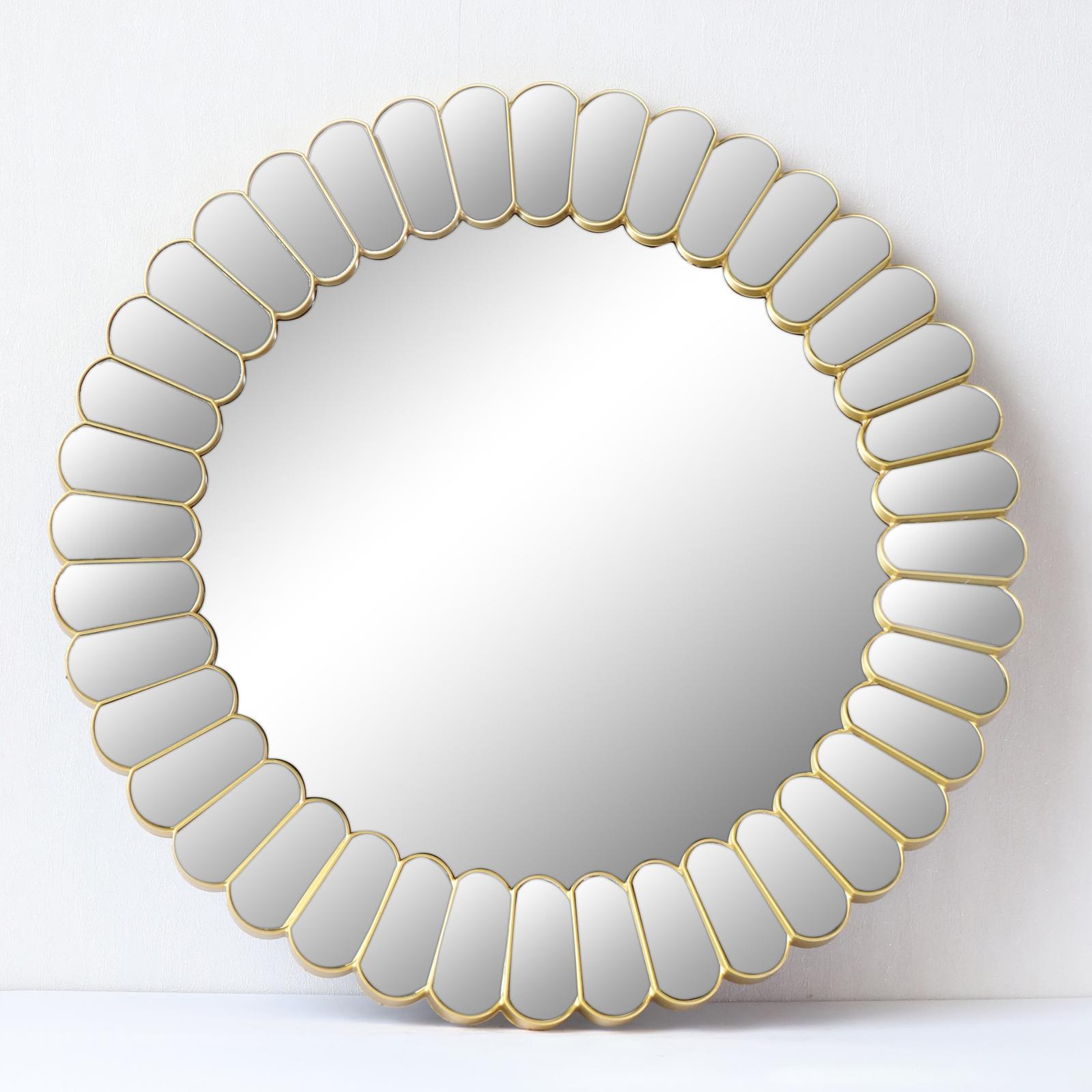 Oglinda decorativa 6058, rotunda, 60 x 60 x 3 cm