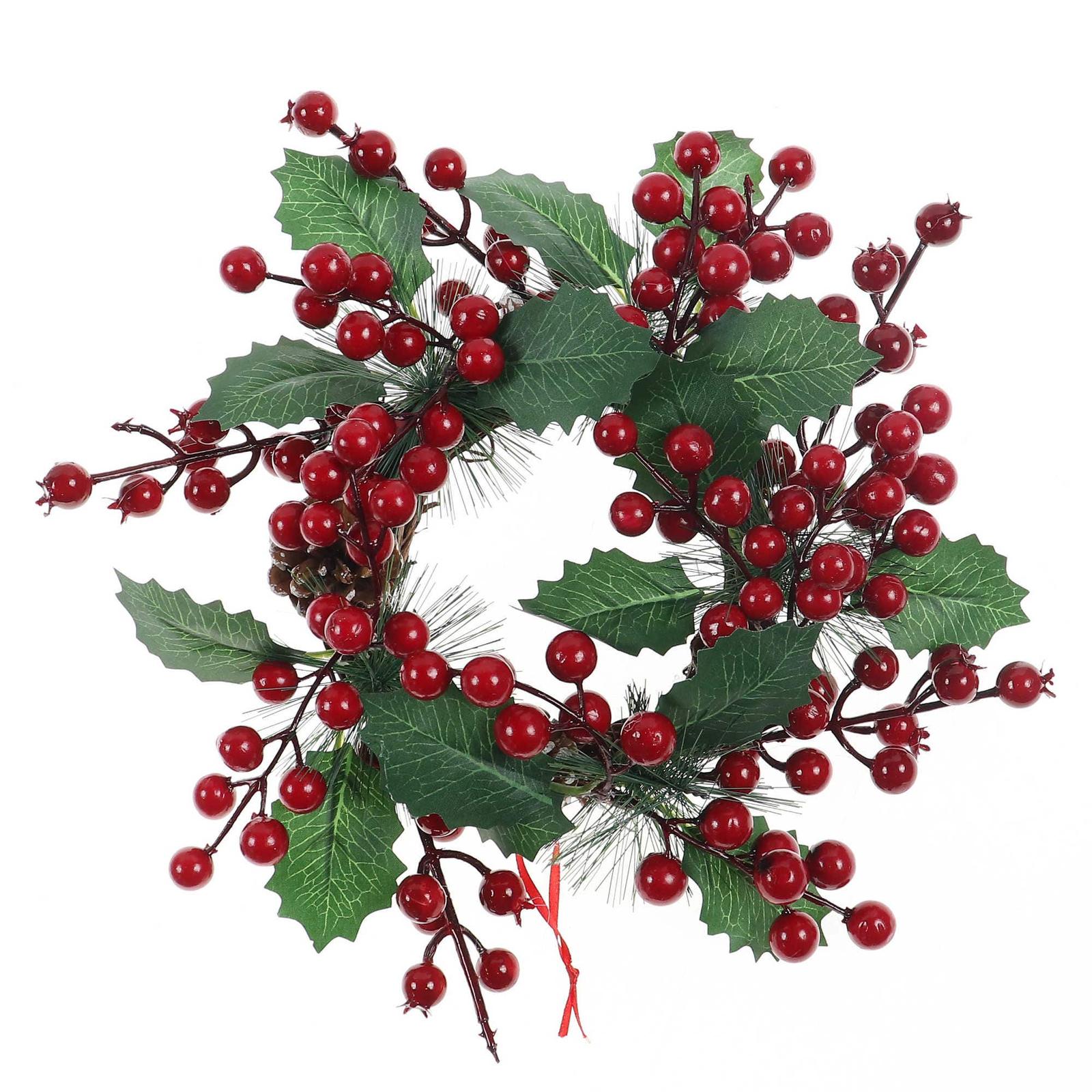 Coronita Craciun, verde + rosu, 31 cm, SYWD-0321198 Coronita Craciun, verde + rosu, 31 cm, SYWD-0321198