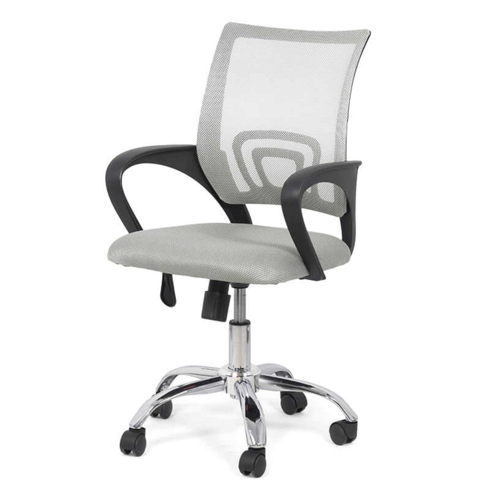 Scaun birou copii rotativ, mesh, gri, 1C, OFF 619