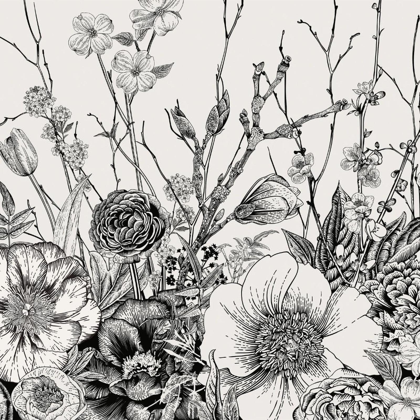 Fototapet Flowers ICWLP00167, 312 x 270 cm
