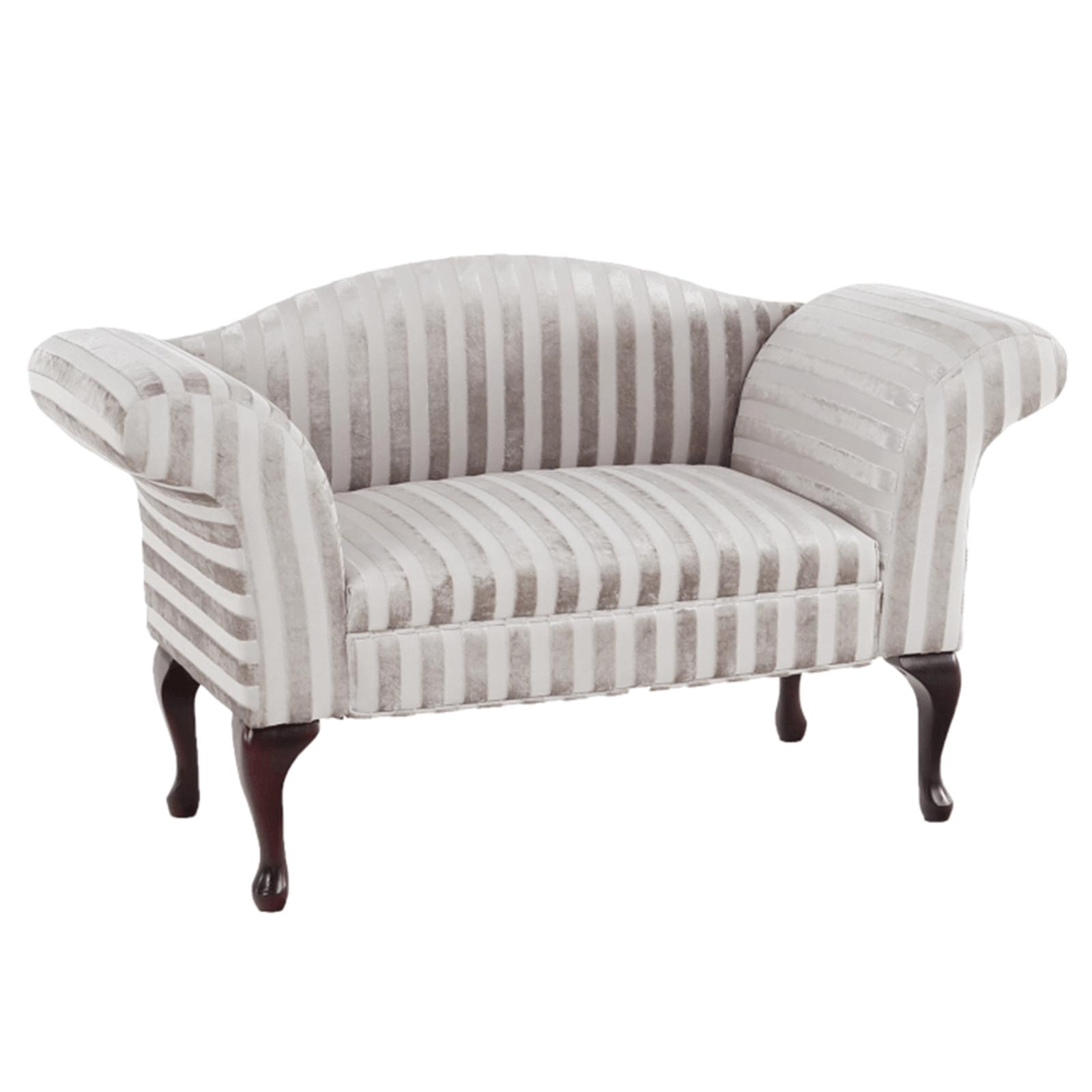 Bancheta hol Fabricio, bej + gri + cires, 122 x 51 x 71.5 cm, 1C