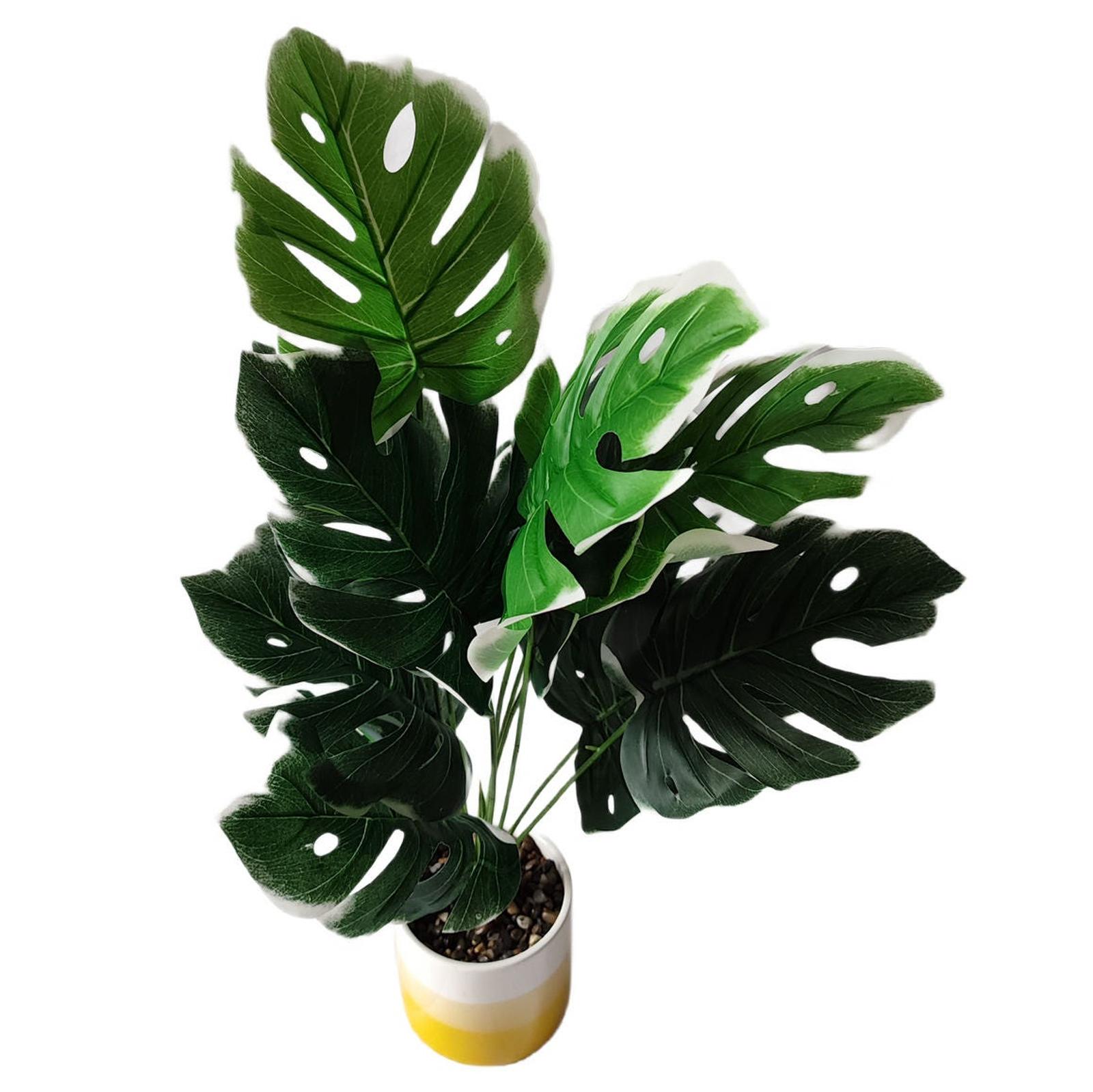 Planta artificiala 20TCXY-02, in ghiveci, verde, 60 cm Planta artificiala 20TCXY-02, in ghiveci, verde, 60 cm