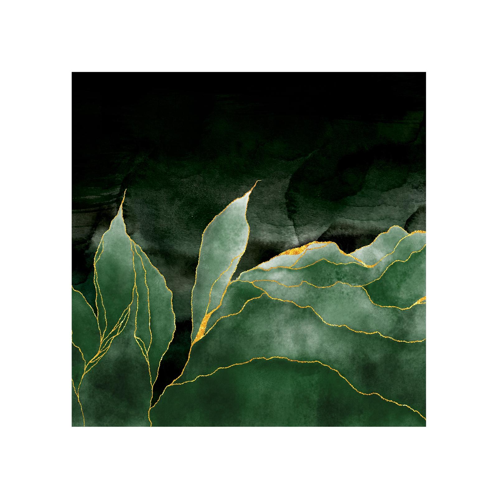 Tablou canvas Watercolour Leafs