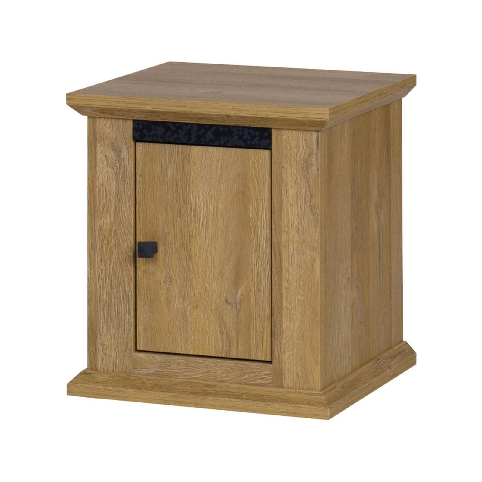Noptiera Leon dreapta, cu usa, stejar grand, 45 x 40 x 48 cm, 1C
