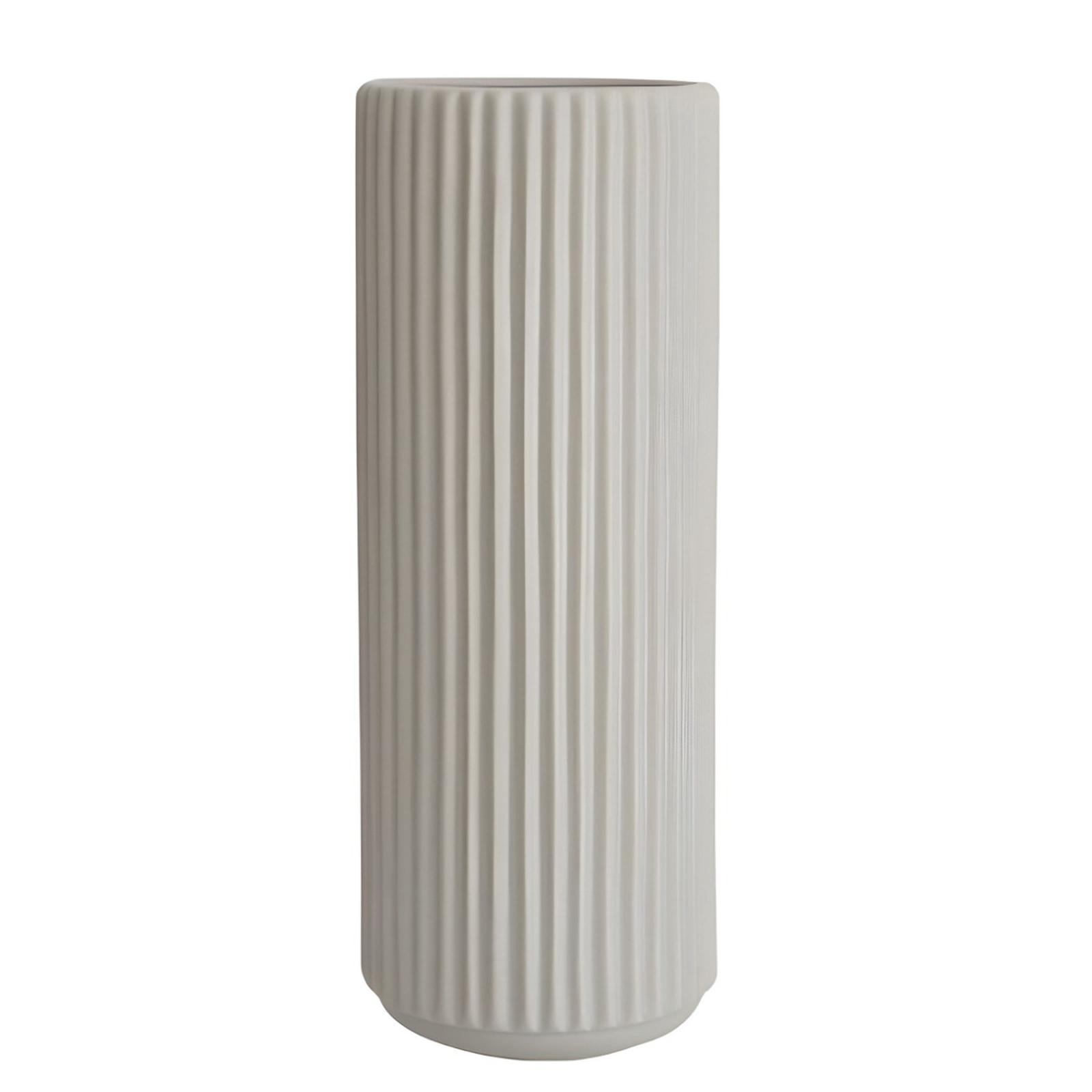 Vaza decorativa HP652, ceramica, gri, 35.2 cm