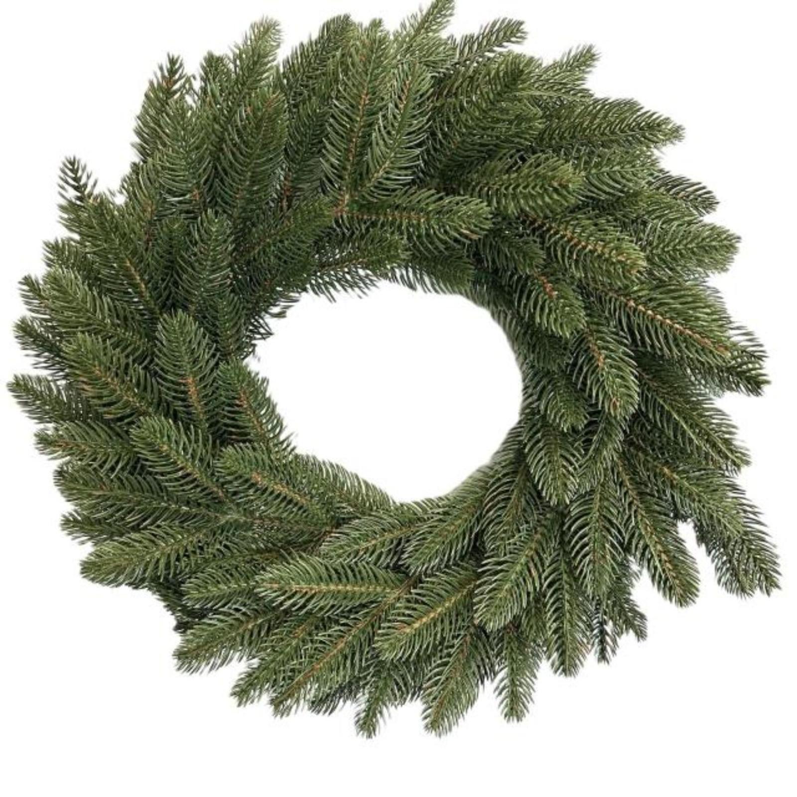 Coronita Craciun Elit Green, verde, 50 cm
