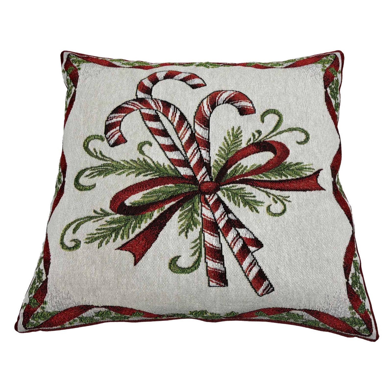 Fata de perna Craciun Atria, model acadea, poliester, multicolor, 40 x 40 cm Fata de perna Craciun Atria, model acadea, poliester, multicolor, 40 x 40 cm